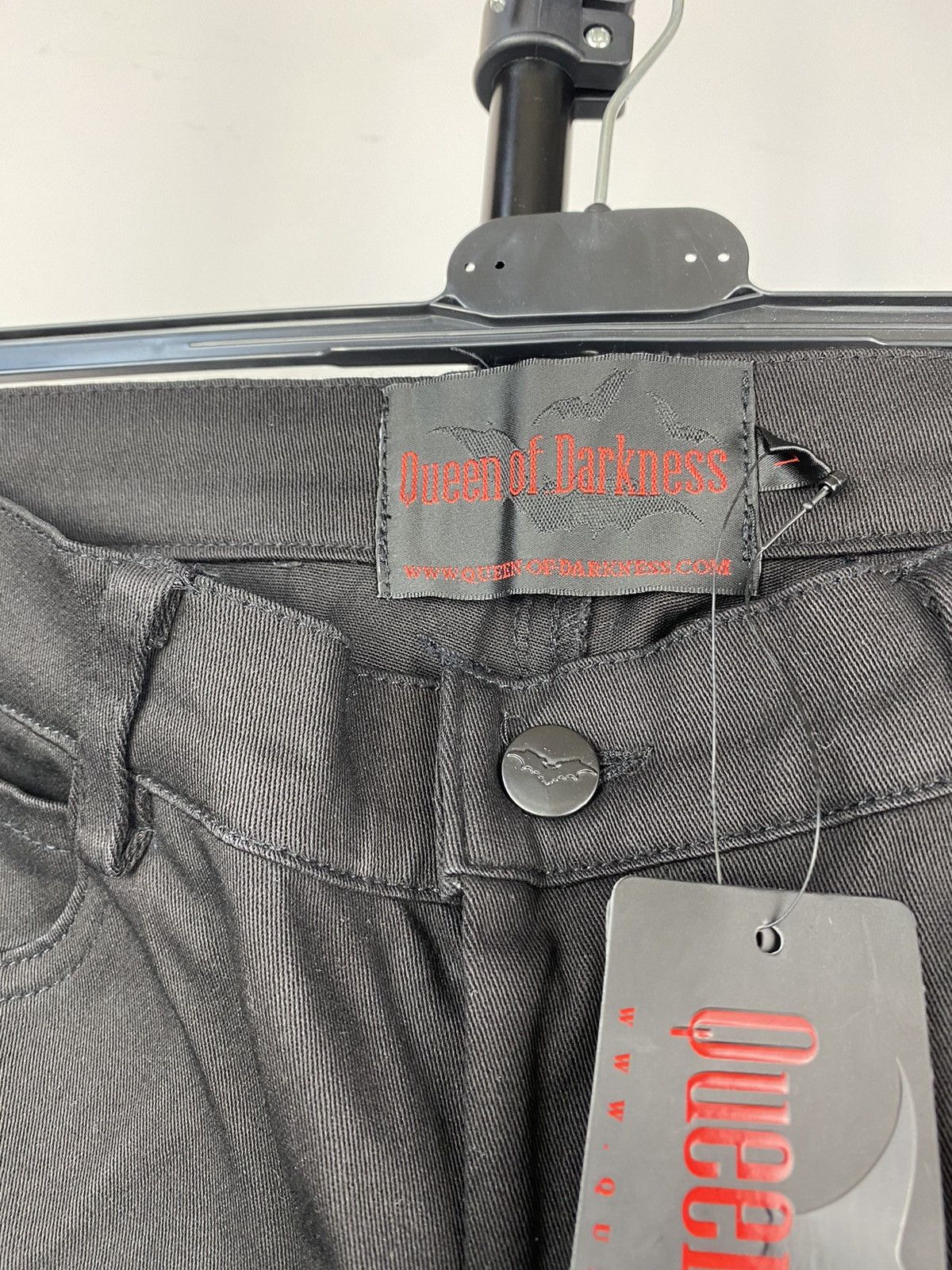 Japanese Brand × Vintage 🔥QUEEN OF DARKNESS MULTI ZIPPER OPIUM GOTHIC PANTS WOMEN SEX Size 32" / US 10 / IT 46 - 5 Thumbnail