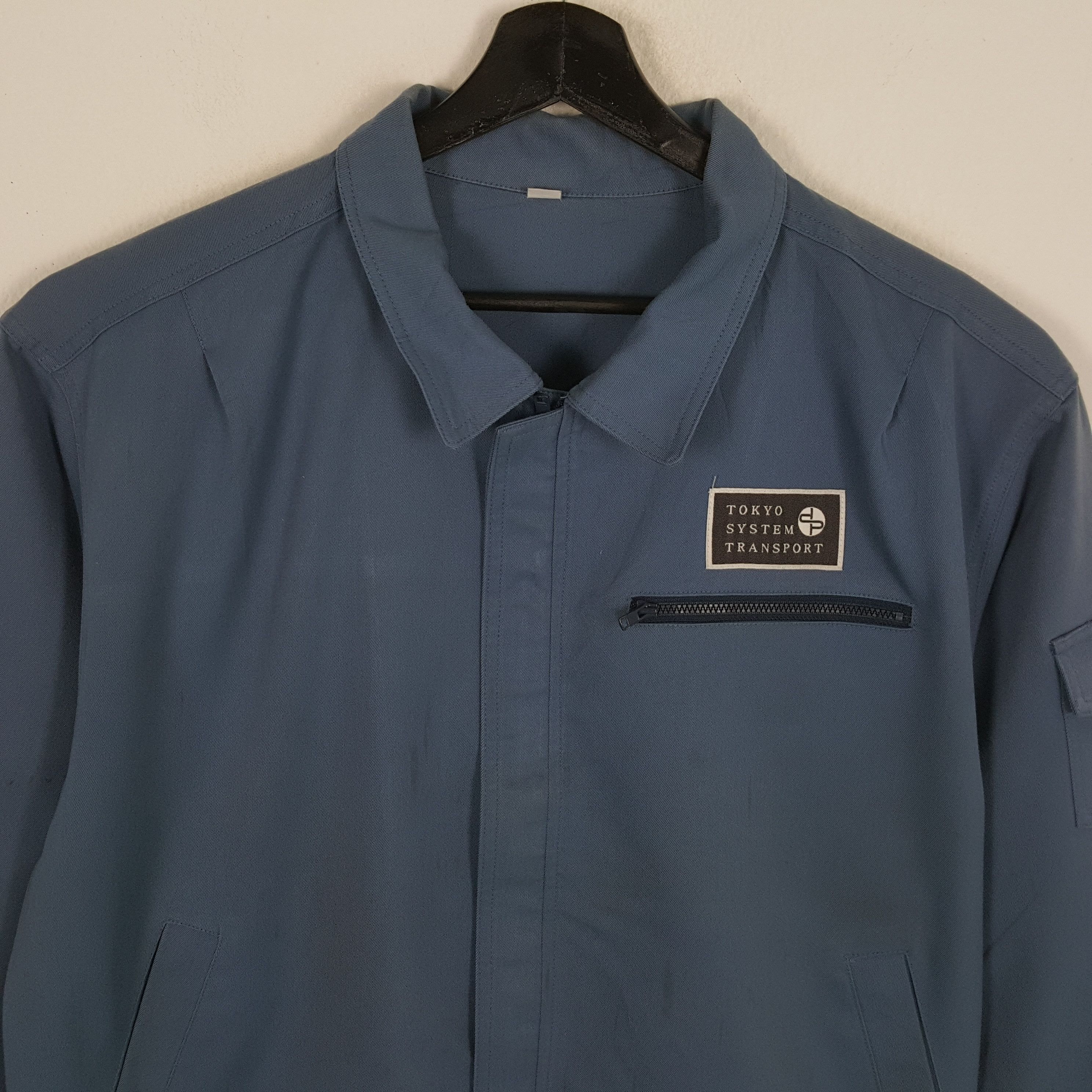 Japanese Brand × Vintage TOKYO SYSTEM TRSNAPORT Workwear Jacket Size US L / EU 52-54 / 3 - 2 Thumbnail