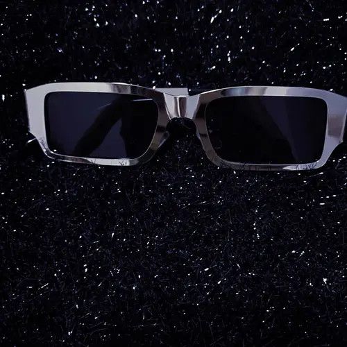 Designer × Vintage Retro silver Cyberpunk sunglasses Size ONE SIZE - 2 Thumbnail