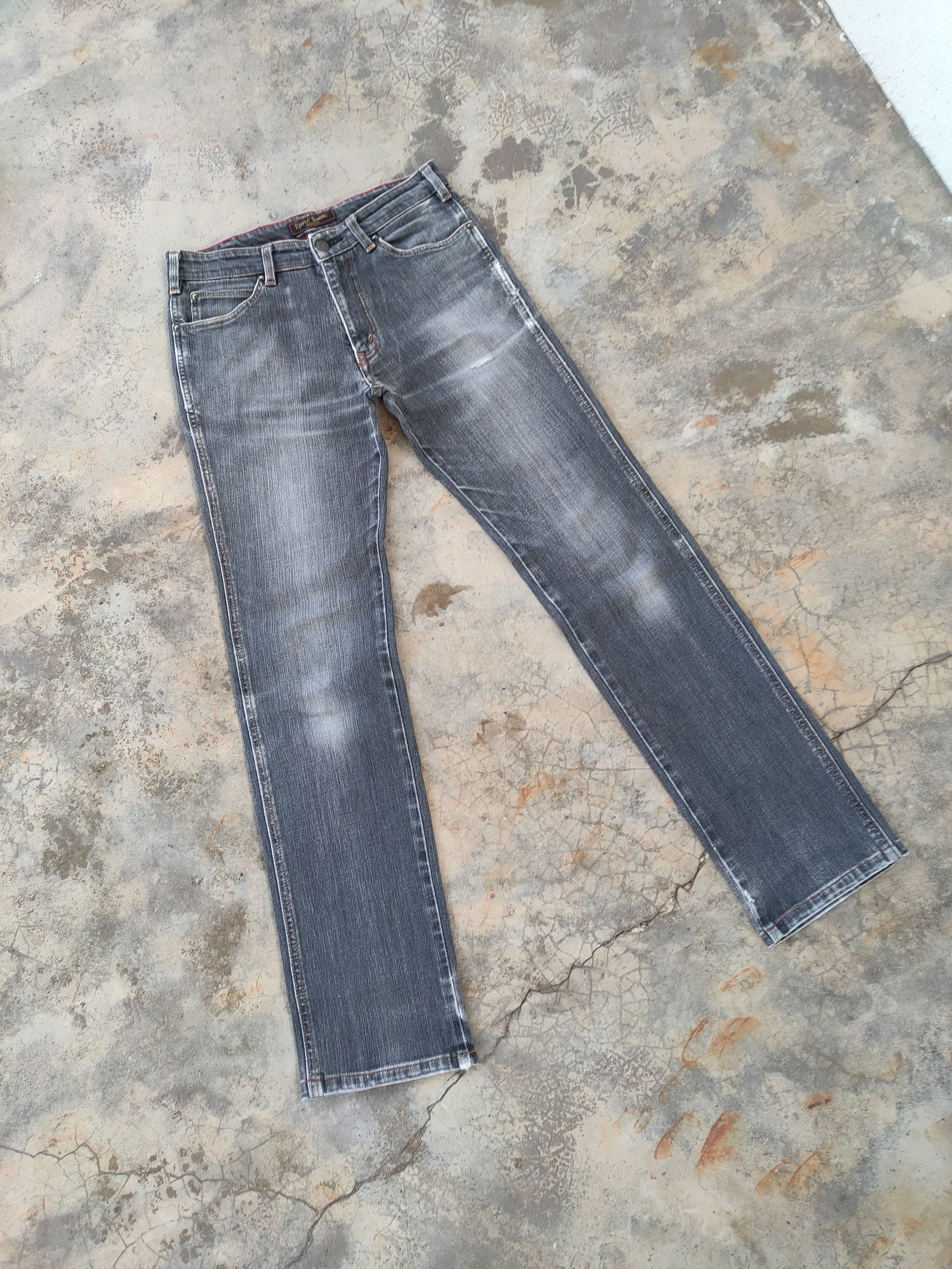 Japanese Brand × Jean × Vintage W30 VINTAGE JAPAN EC100 FADED BLACK JEANS DENIM PANTS Size US 30 / EU 46 - 7 Thumbnail