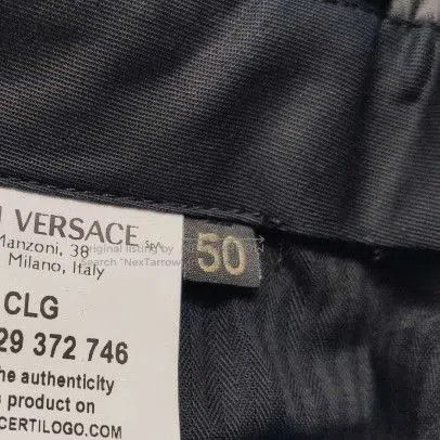 Versace Versace Wool Solid Color Pants L/50. Size US 35 - 4 Thumbnail