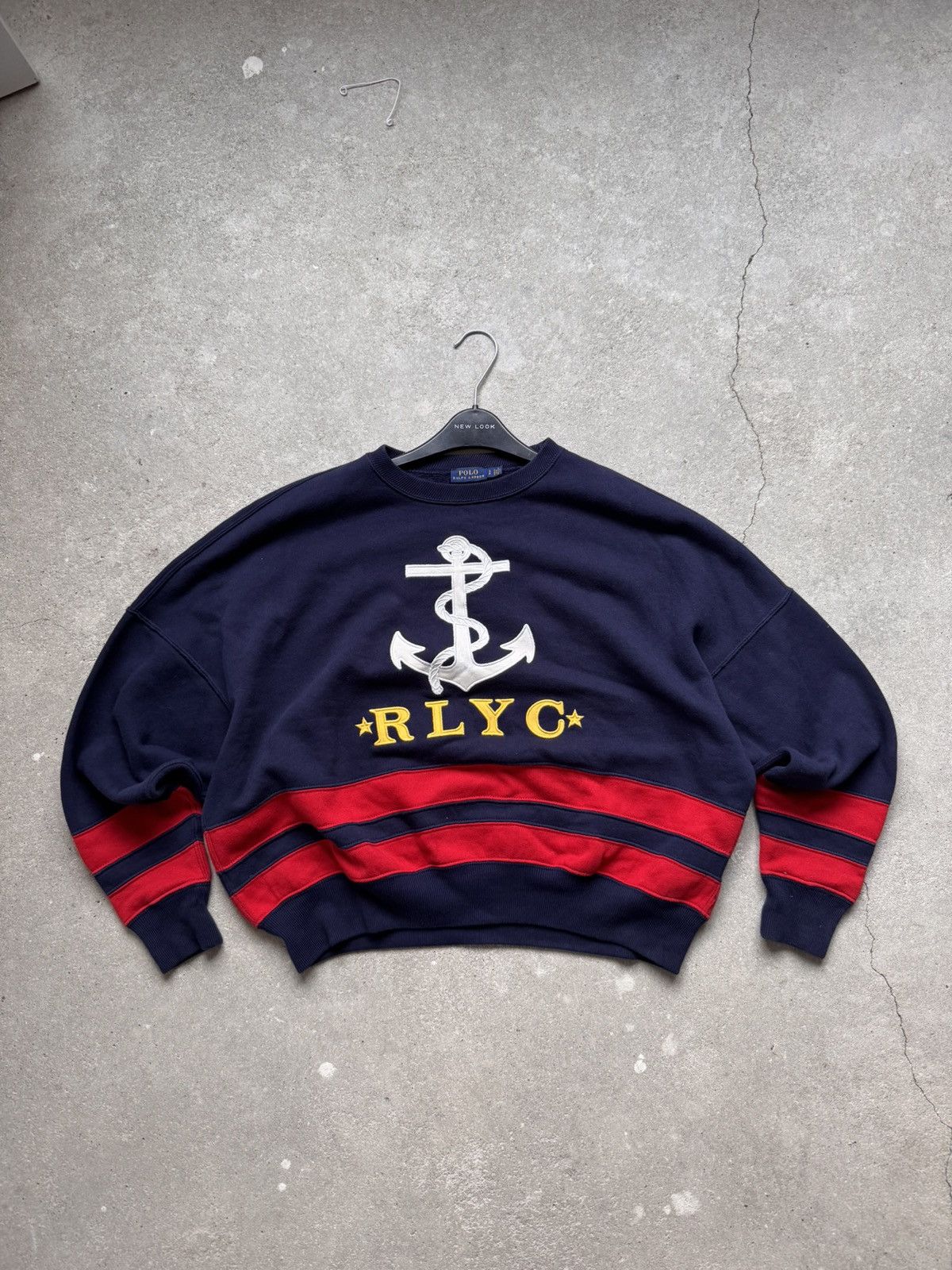 Polo Ralph Lauren × Ralph Lauren × Vintage Vintage Polo Ralph Lauren Yachting Sweatshirt Size S / US 4 / IT 40 - 1 Thumbnail