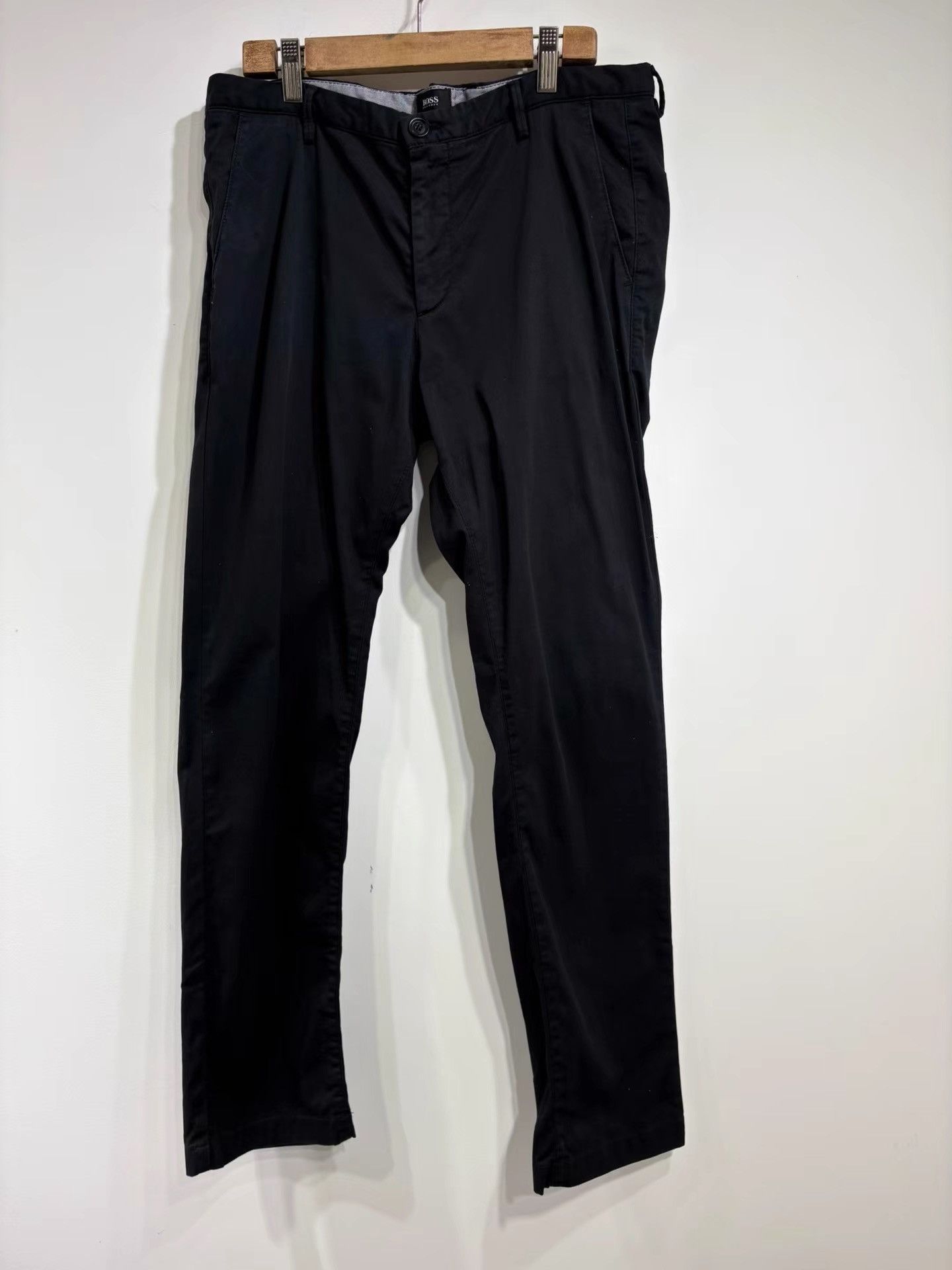 Hugo Boss HUGO BOSS Men's Black Casual Pants K29 Size US 32 / EU 48 - 1 Thumbnail