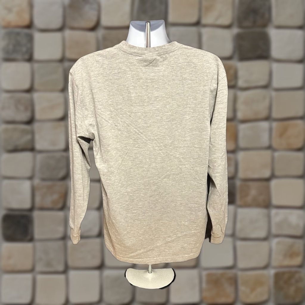 Jansport VINTAGE Jansport Long Sleeve Shirt Mens M Gray Lock Haven 52722 College Outdoor Activewear Front Graphic Size US M / EU 48-50 / 2 - 1 Thumbnail
