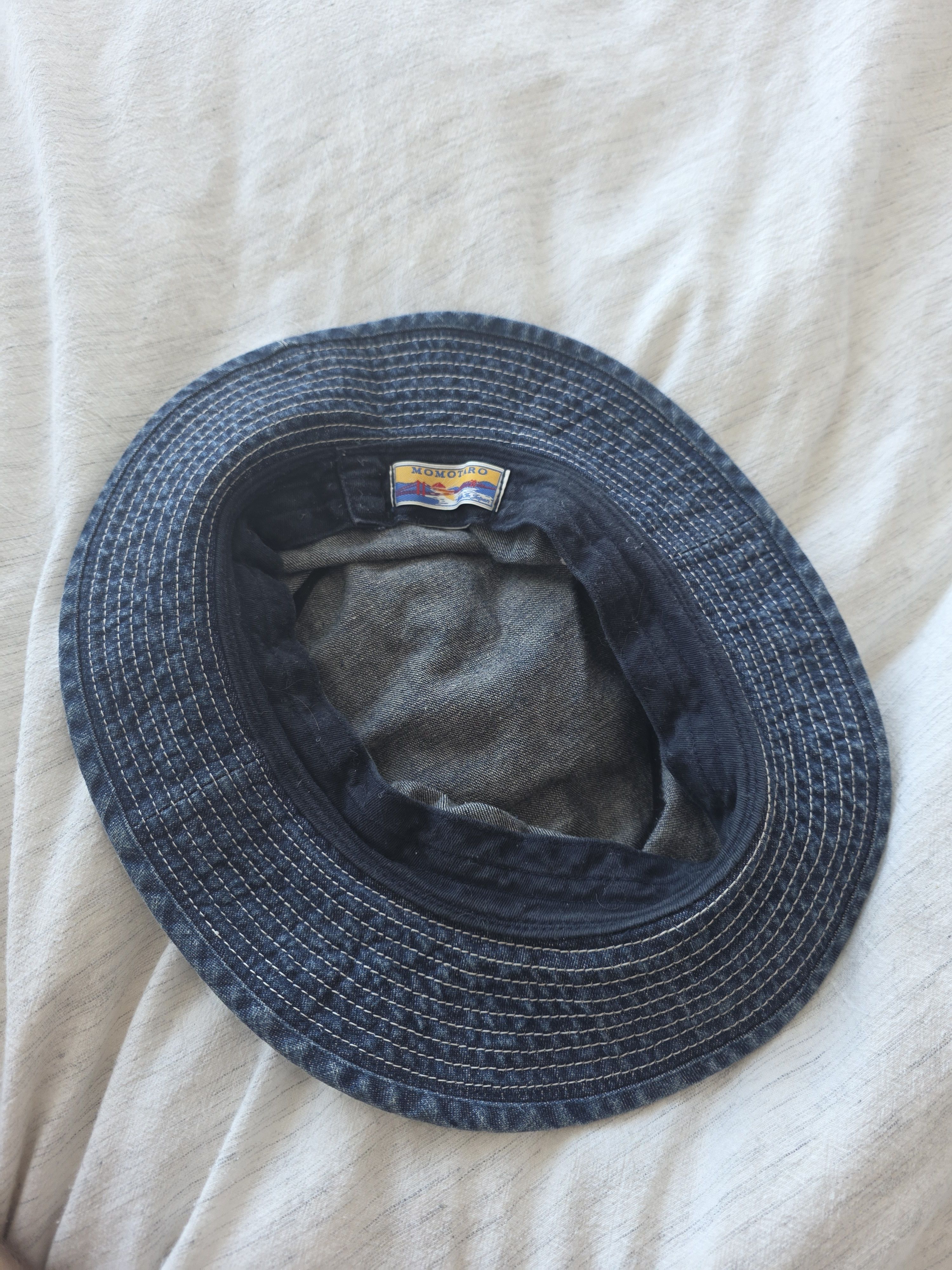 Momotaro Jeans MOMOTARO JEANS BUCKET DENIM HAT Size 26 - 3 Thumbnail