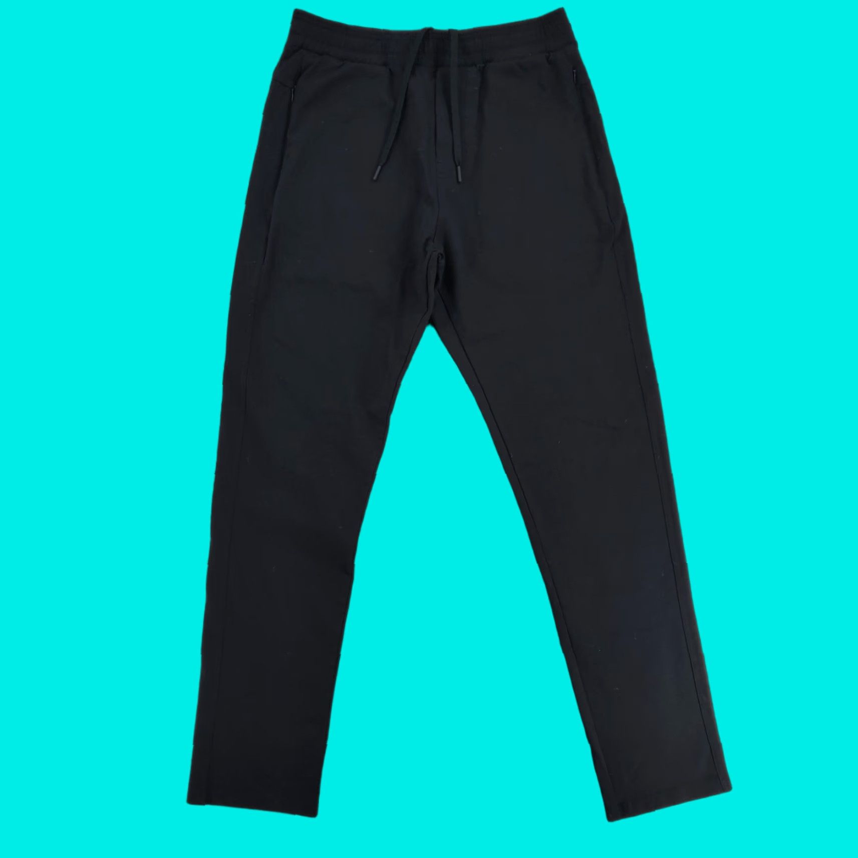 Vintage Public Rec Joggers Men's 30x32 Black Stretch Zip Pocket Athleisure Pants Size US 32 / EU 48 - 1 Thumbnail