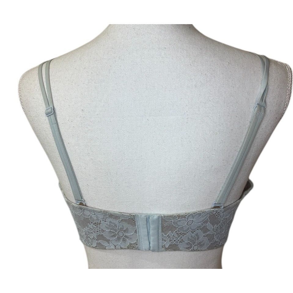 Victoria's Secret Victoria's Secret Bra Women 34DD Teal Underwire Sexy Angels Size ONE SIZE - 3 Thumbnail