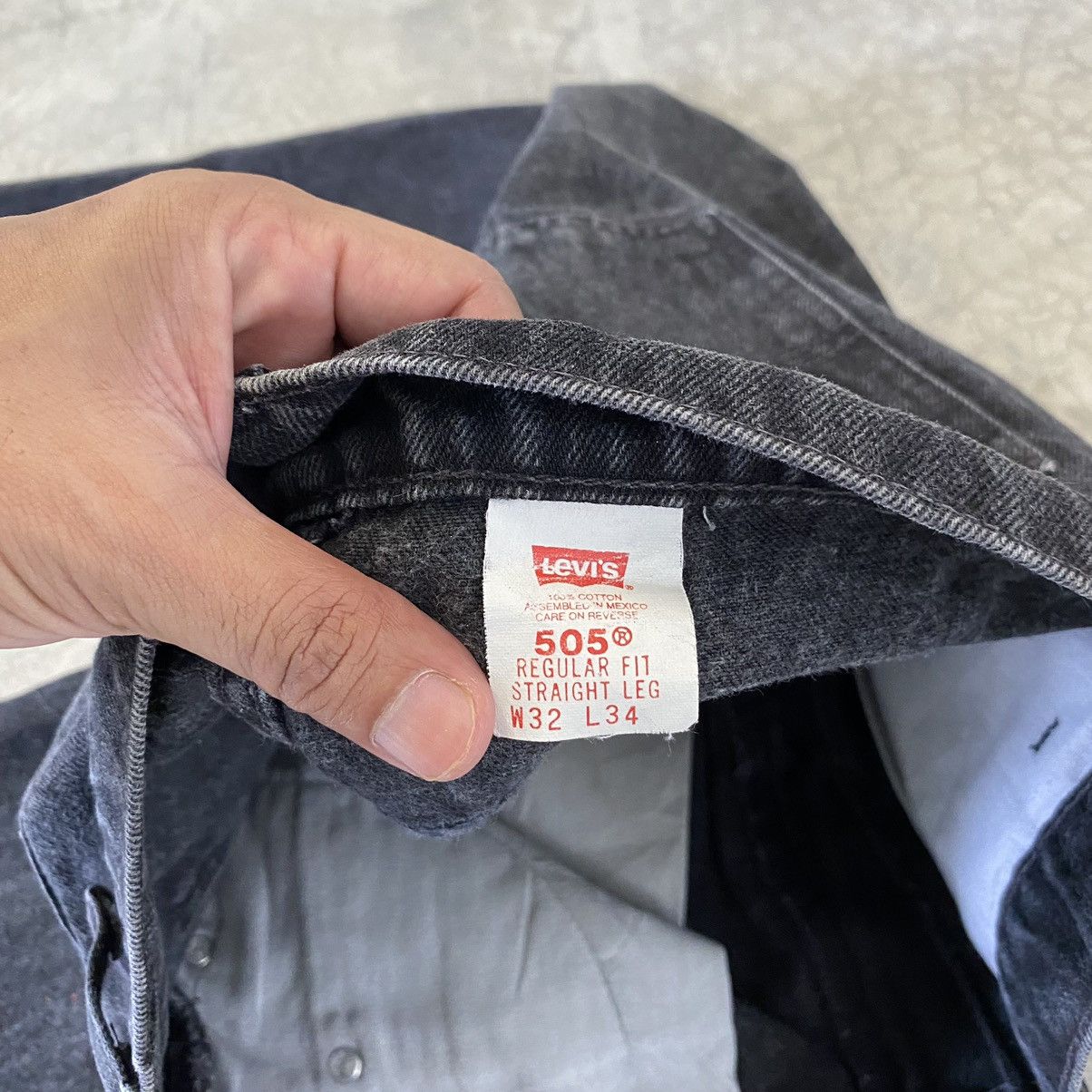 Levi's Size 32x34 VTG 90’s Levis 505 Orange Tab Straight Leg Jeans Size US 32 / EU 48 - 20 Thumbnail