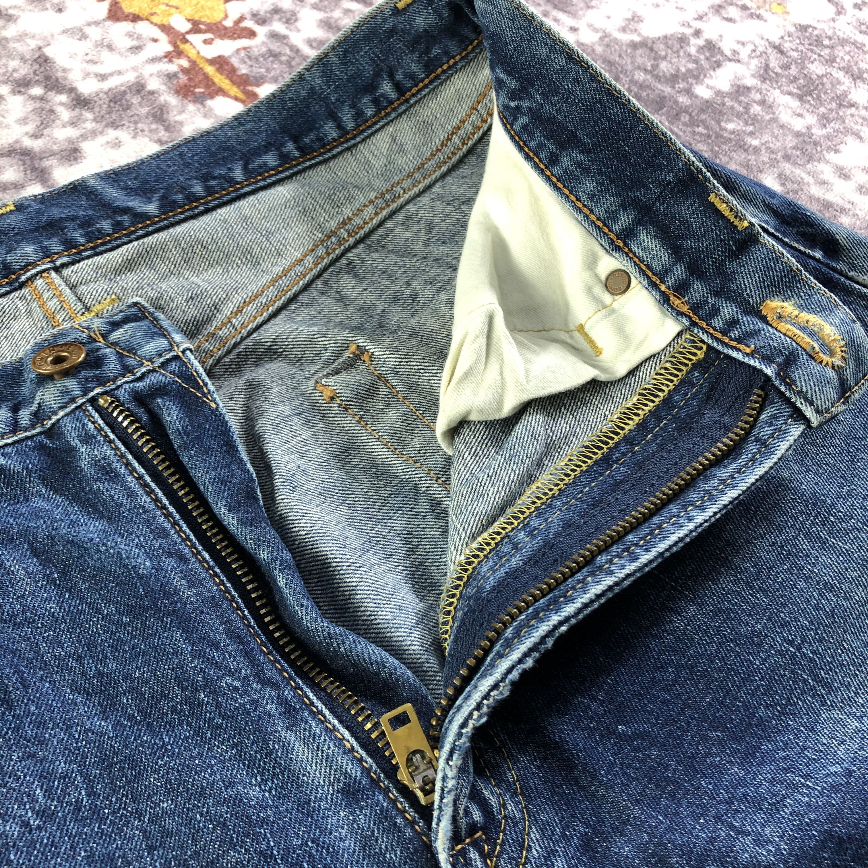 Edwin Vintage Blue Wash Edwin 505 Selvedge Jeans-JM3662 Size US 32 / EU 48 - 8 Thumbnail