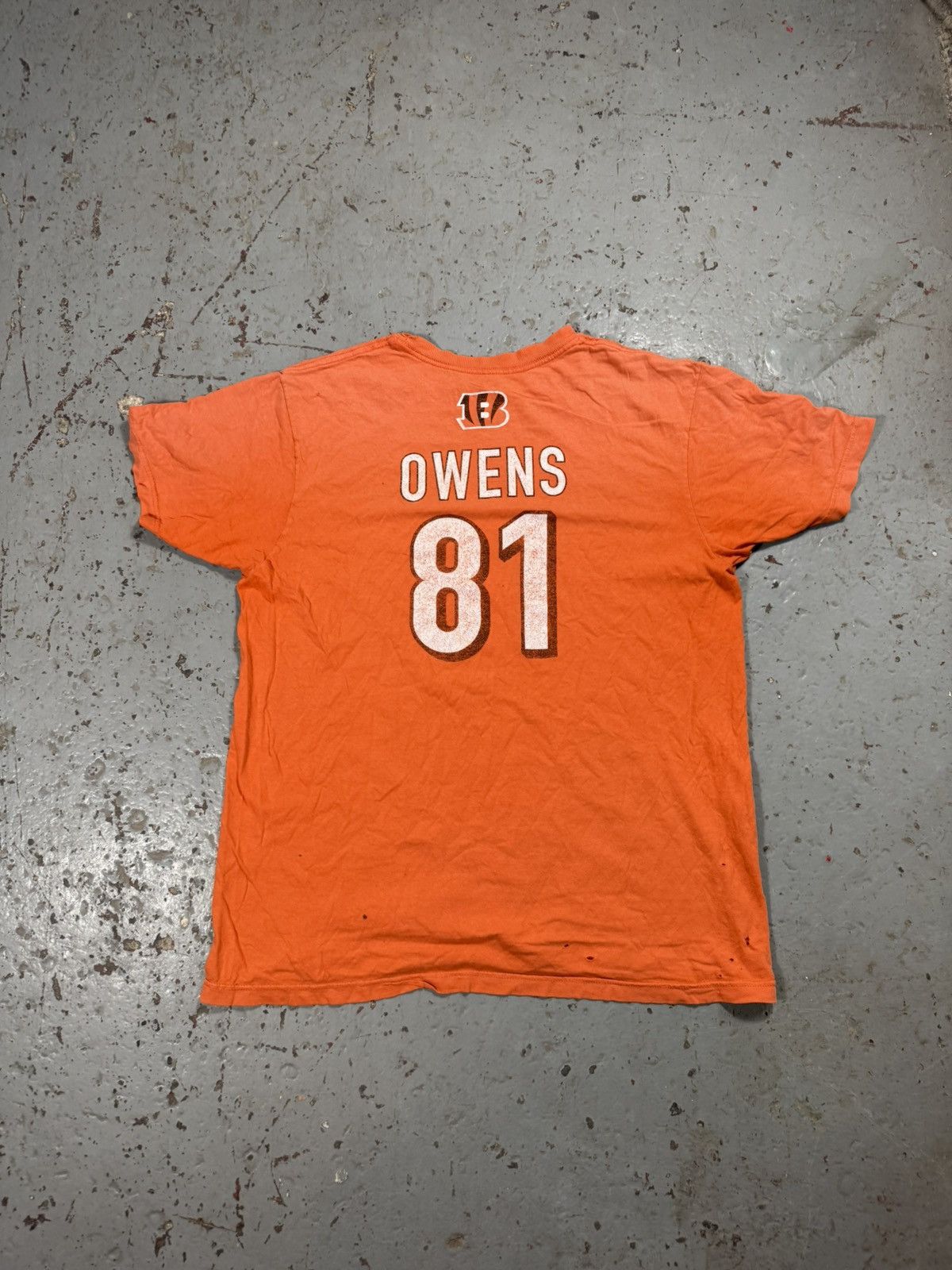 Vintage Vintage Thrashed Cincinnati Bengals Tee Size US XL / EU 56 / 4 - 5 Thumbnail