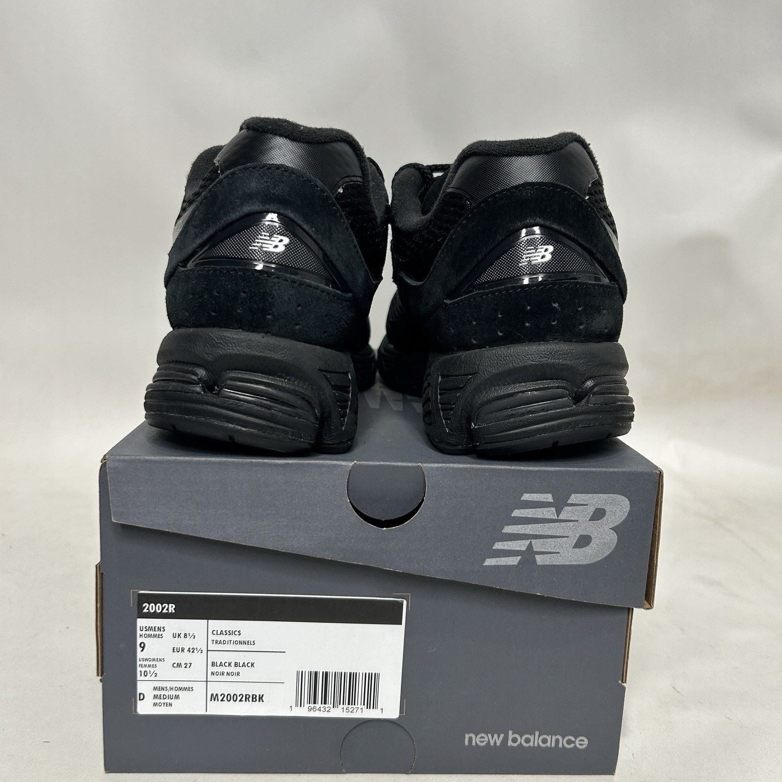 New Balance New Balance 2002R “Mesh Black Metallic” M2002WB Size US 10 / EU 43 - 5 Thumbnail