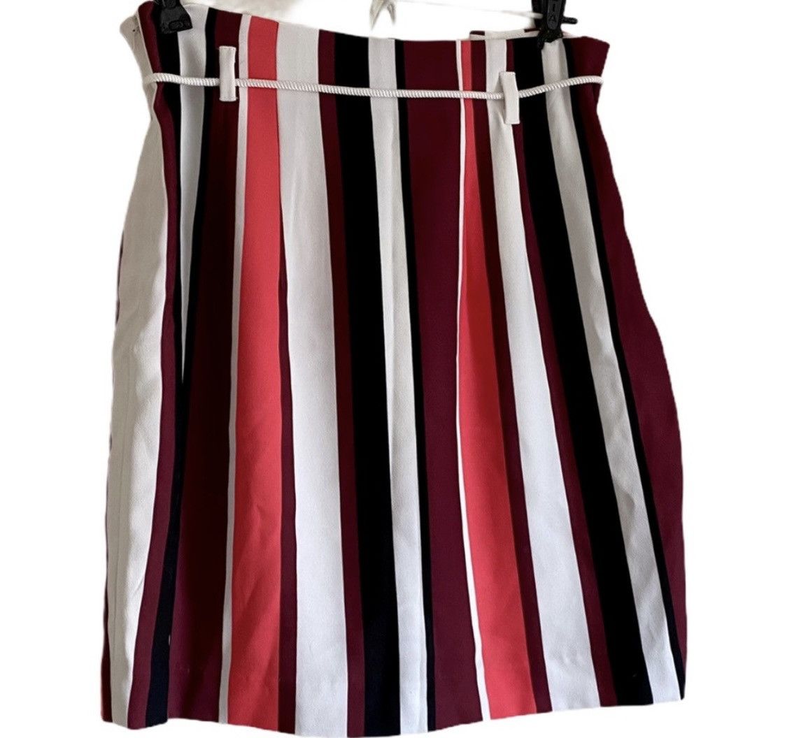 Express EXPRESS STRIPED MINI SKIRT Size 30" / US 8 / IT 44 - 12 Thumbnail