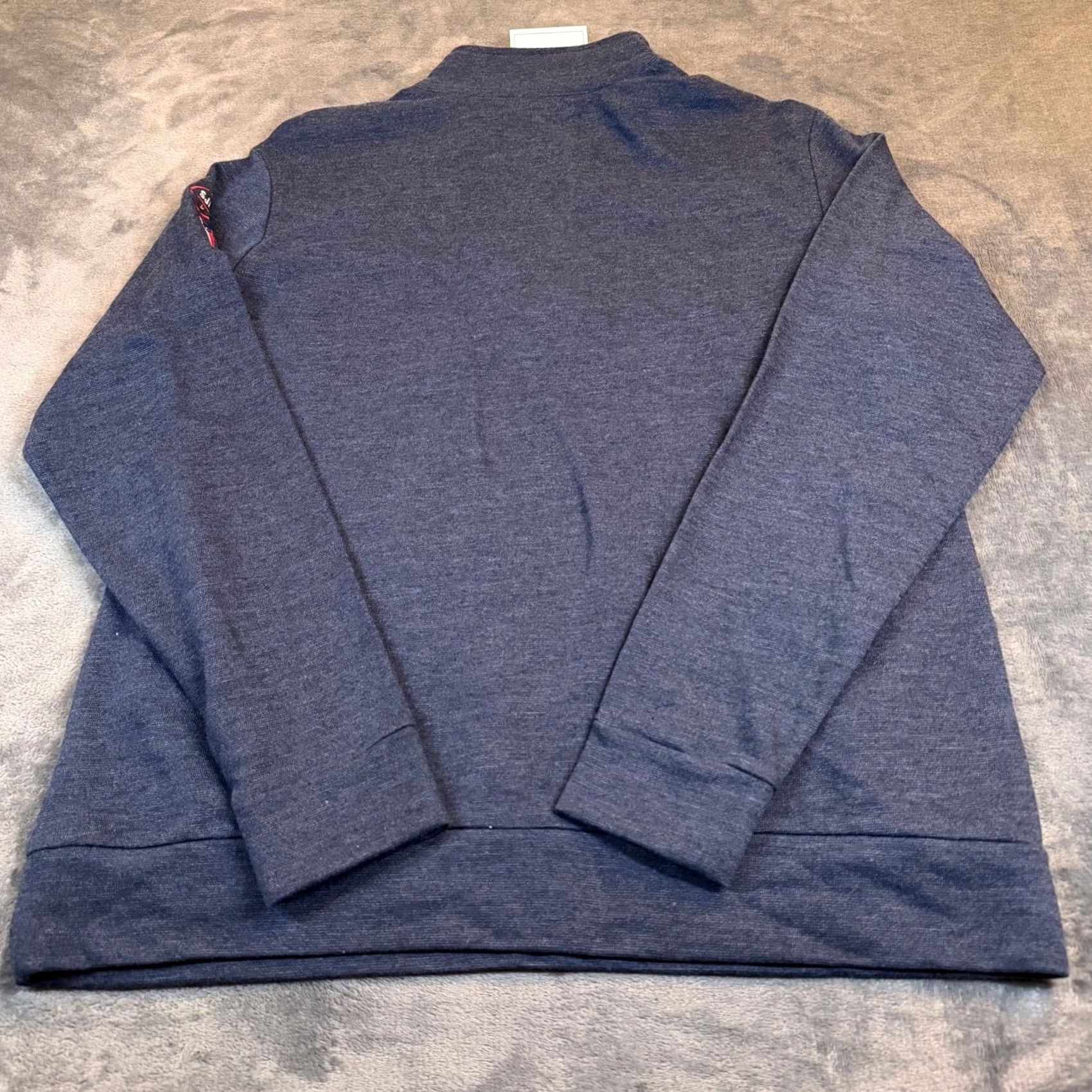 Vintage GEAR FOR SPORTS Friday Harbor 1/4 Zip Pullover Sweater Navy Blue Mens L NWT Size US L / EU 52-54 / 3 - 4 Thumbnail