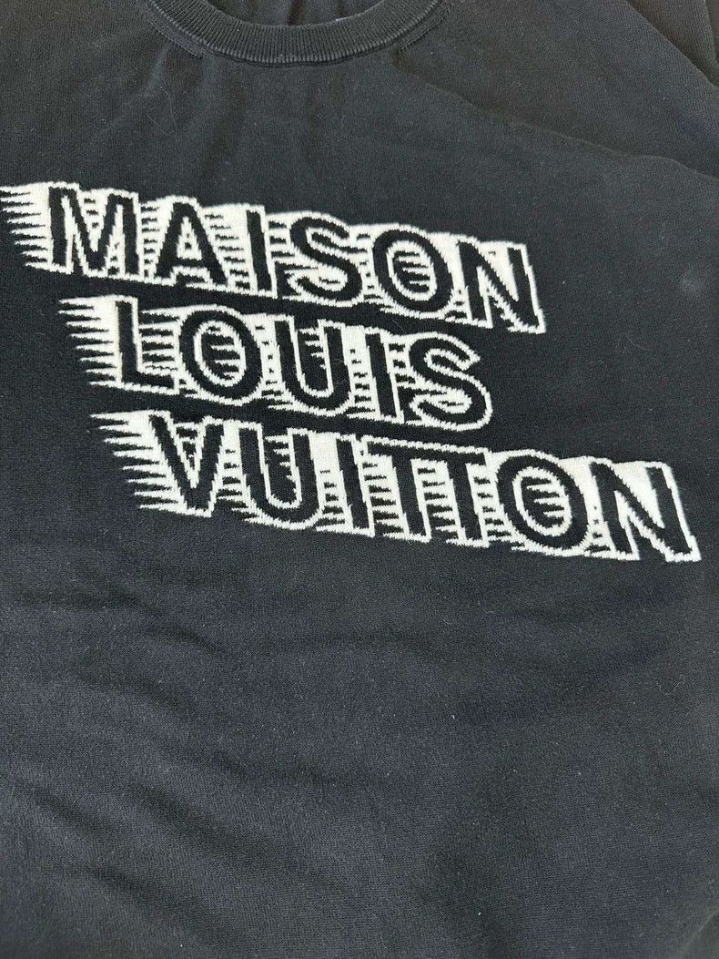 Louis Vuitton Louis Vuitton Knit Black Phantom Short Sleeve Size US XXL / EU 58 / 5 - 3 Thumbnail