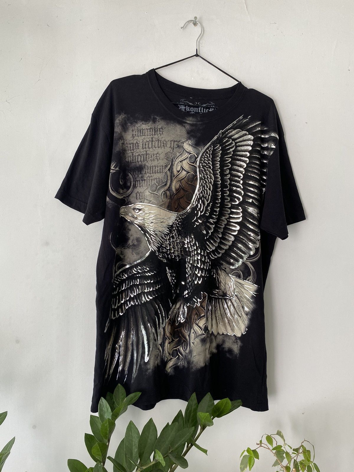 Affliction × Vintage Vintage Konflic T-shirt Affliction Style Size US L / EU 52-54 / 3 - 4 Thumbnail