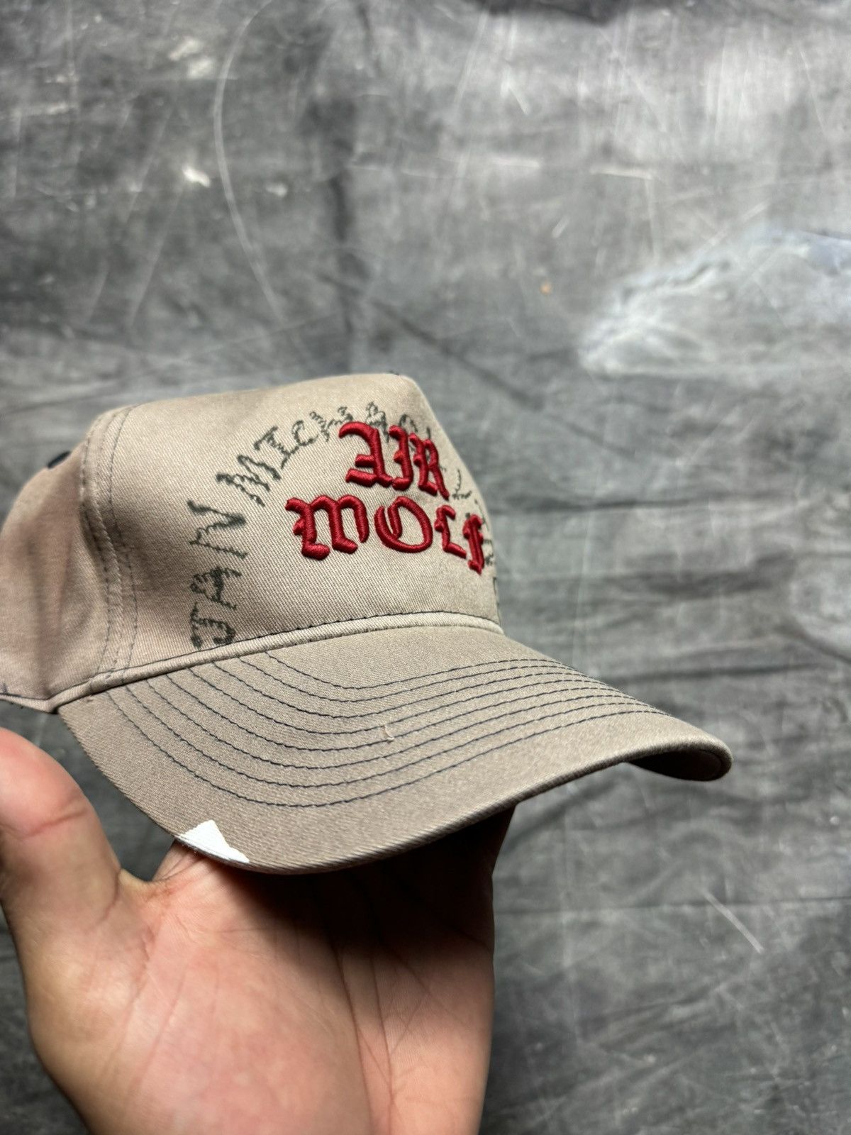 Paly Hollywood Paly Hollywood Jan Michael Embroidered Hat Size ONE SIZE - 2 Thumbnail