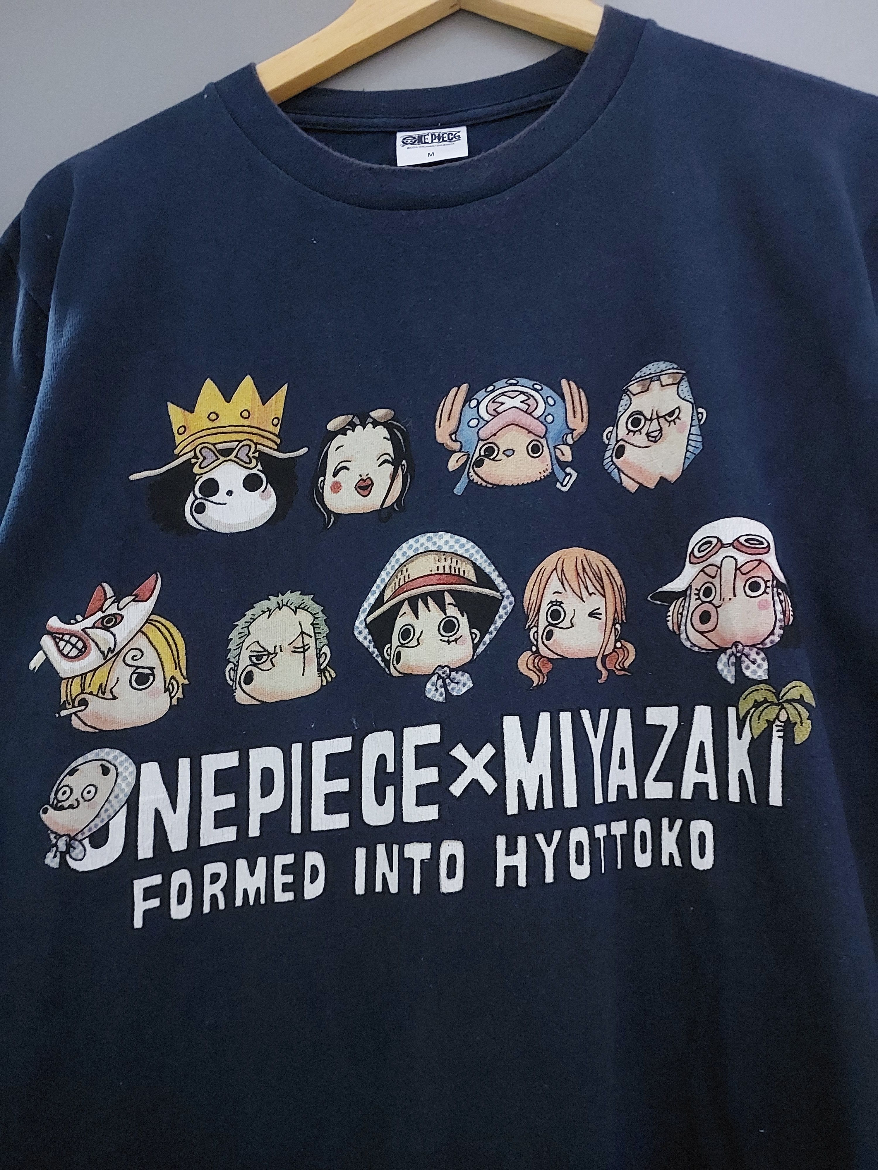 Anime RARE ONE PIECE MIYAZAKI ANIME T-SHIRT Size US M / EU 48-50 / 2 - 3 Thumbnail