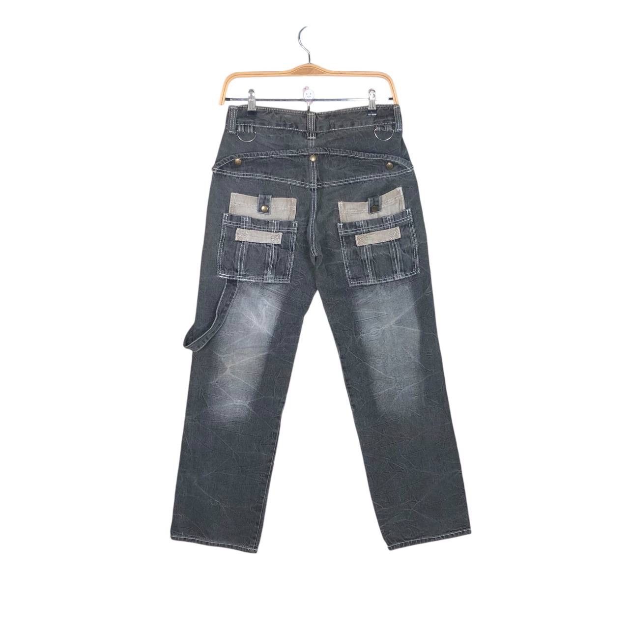 If Six Was Nine Distressed Aston Design Multipocket Ripped Jeans Size US 29 - 2 Thumbnail