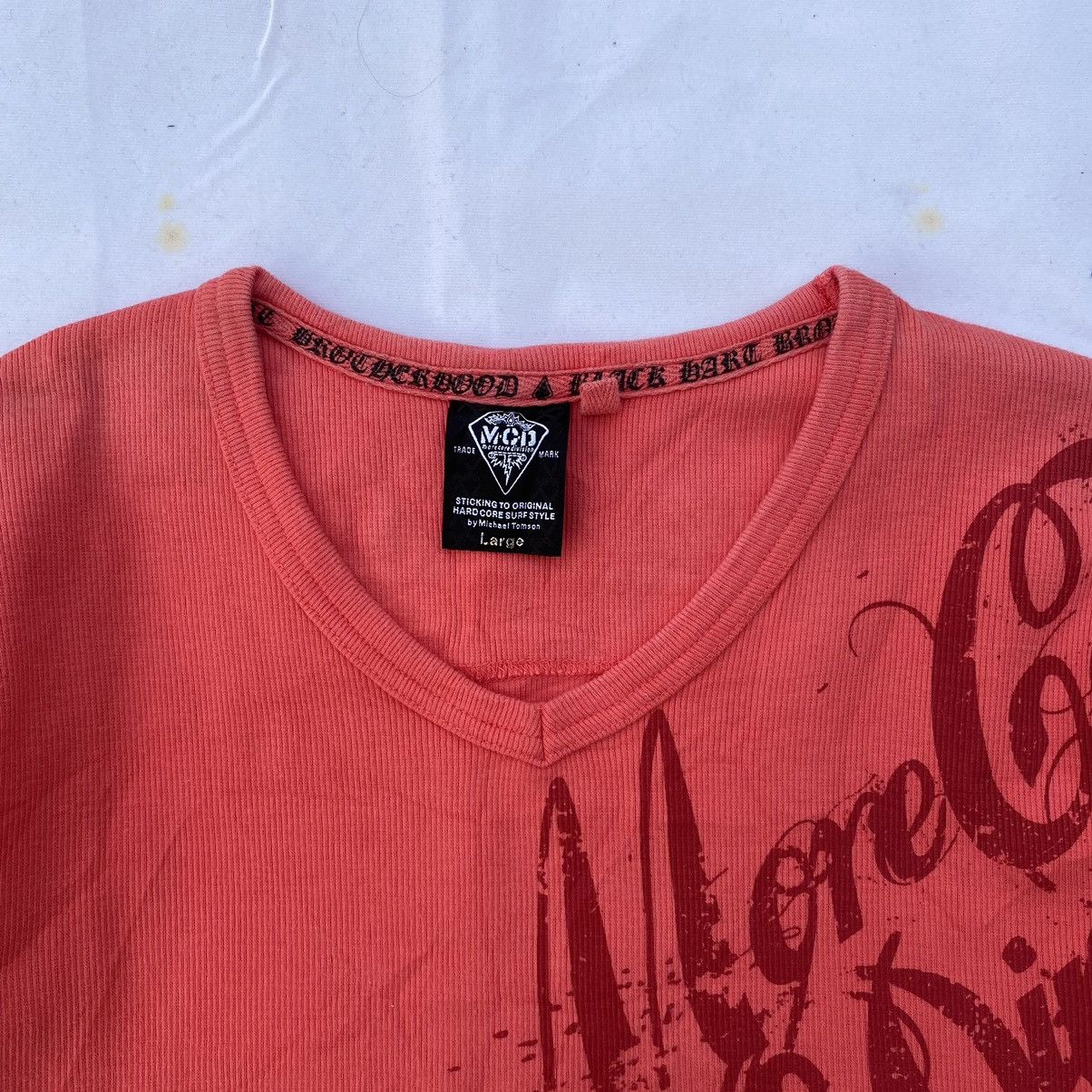 Beauty Beast × If Six Was Nine × Le Grande Bleu (L.G.B.) Black Hart Brotherhood Punk Rock Surf 1989 LGB Style Tees Size US L / EU 52-54 / 3 - 4 Thumbnail