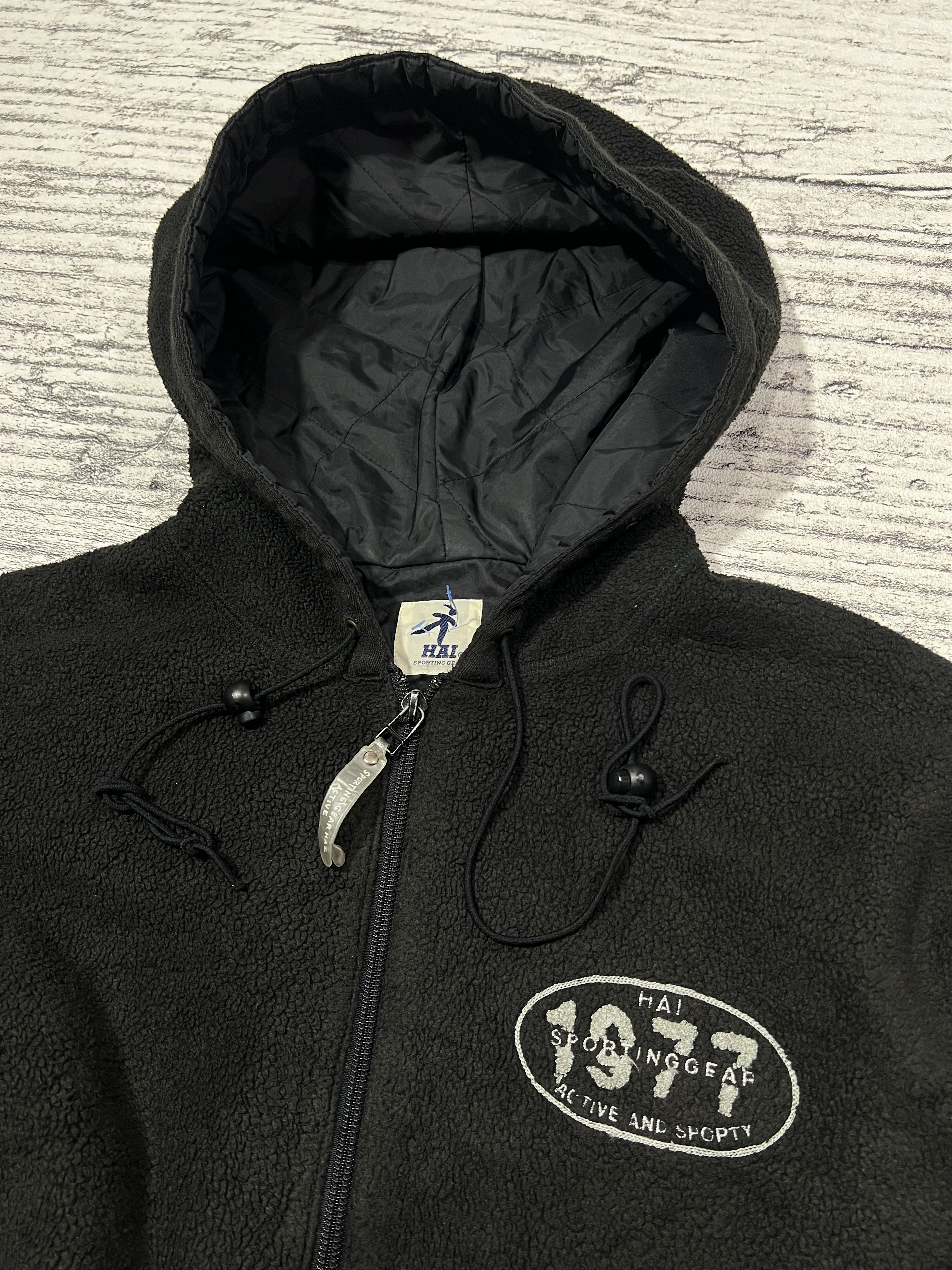 Issey Miyake 2000s Hai Sporting Gear Polar Fleece Hodded y2k Lgb Ifsix Size US L / EU 52-54 / 3 - 4 Thumbnail