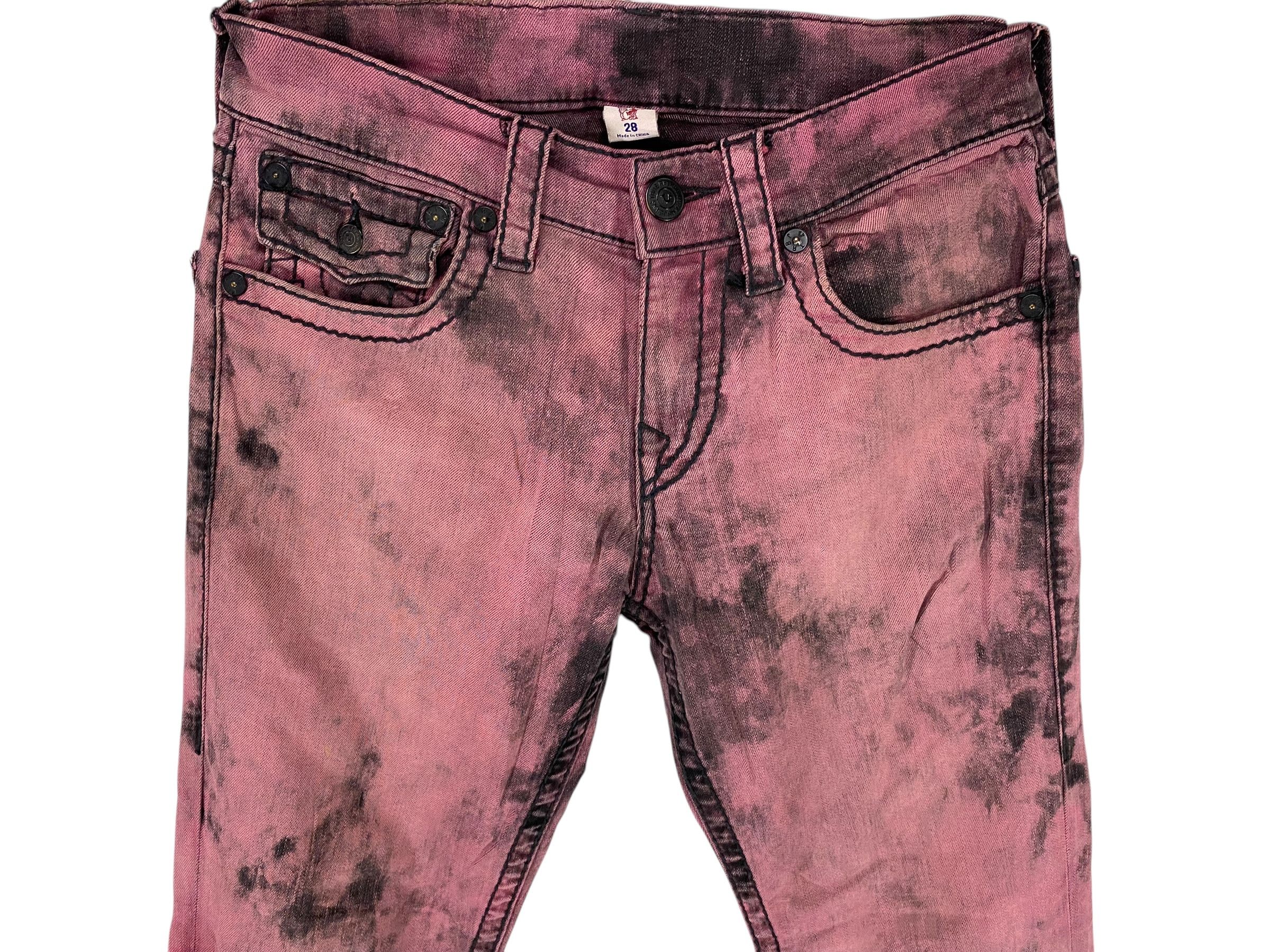 Designer × True Religion True Religion acid wash denim pant Size US 31 - 4 Thumbnail