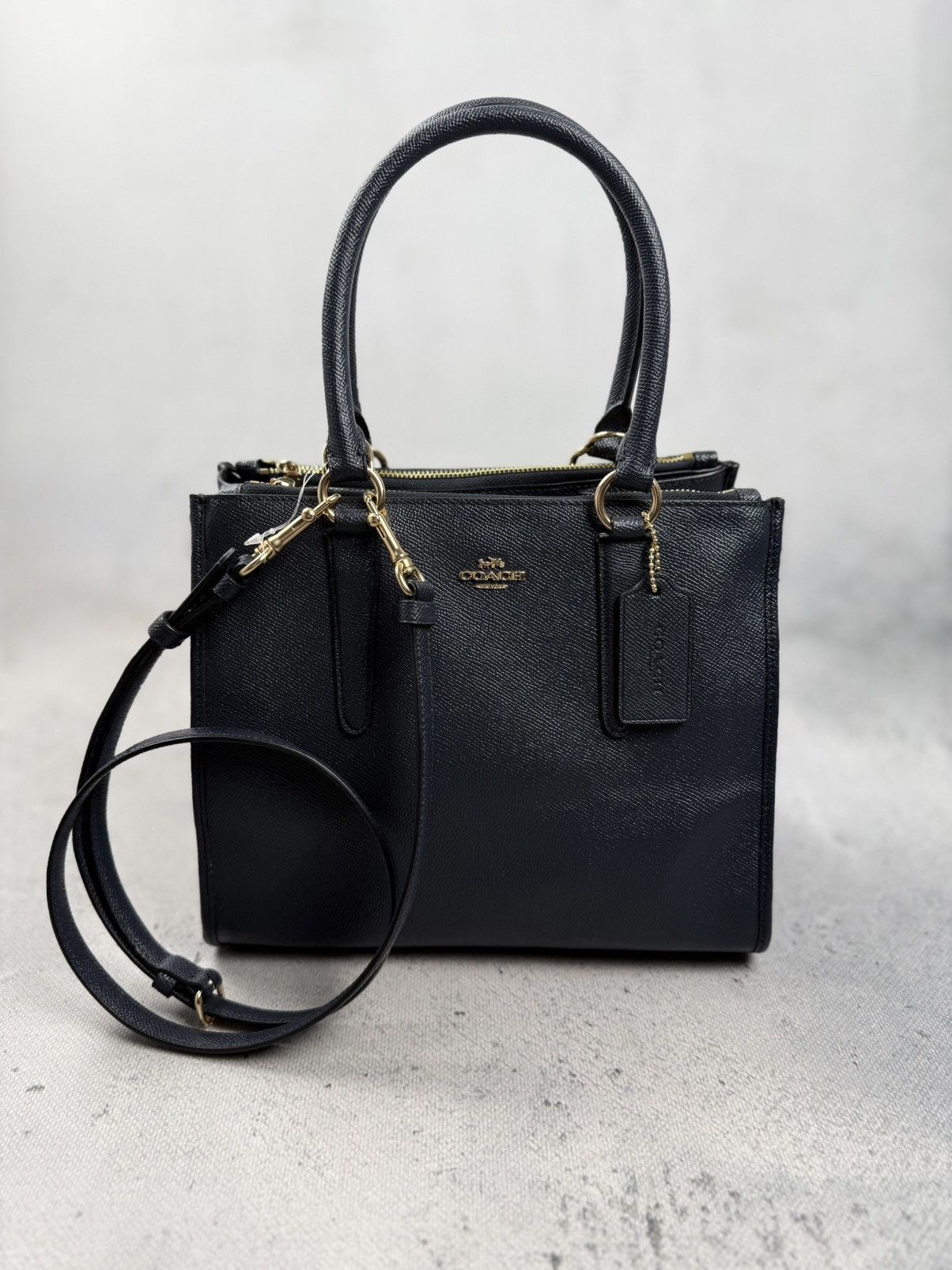 Coach Coach Crosby Carryall F14928 Leather Mini Tote Crossbody Bag Size ONE SIZE - 1 Thumbnail