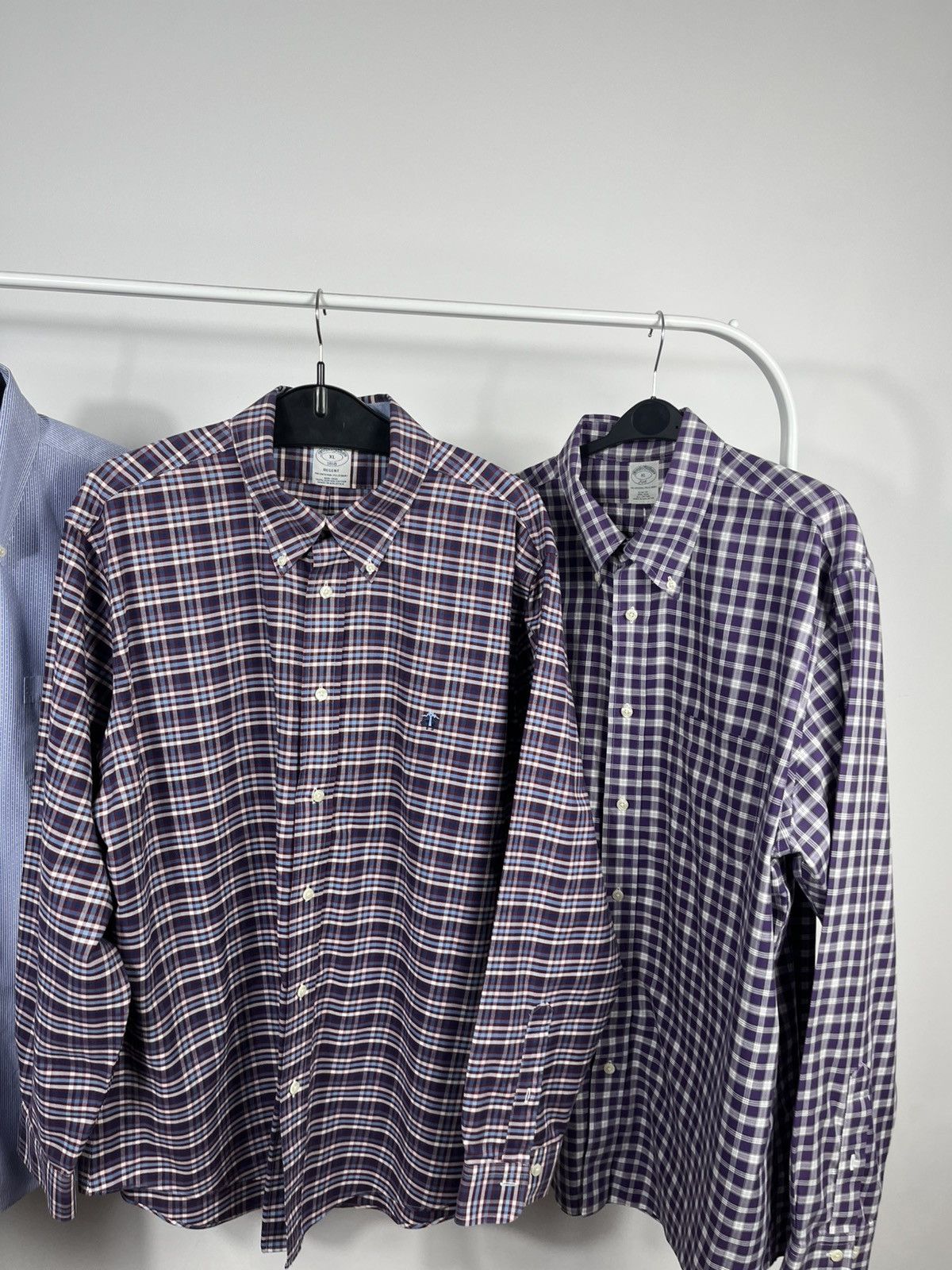 Brooks Brothers Brooks Brothers Button Down Shirt Set of 3 Plaid Striped XL Size US XL / EU 56 / 4 - 2 Thumbnail