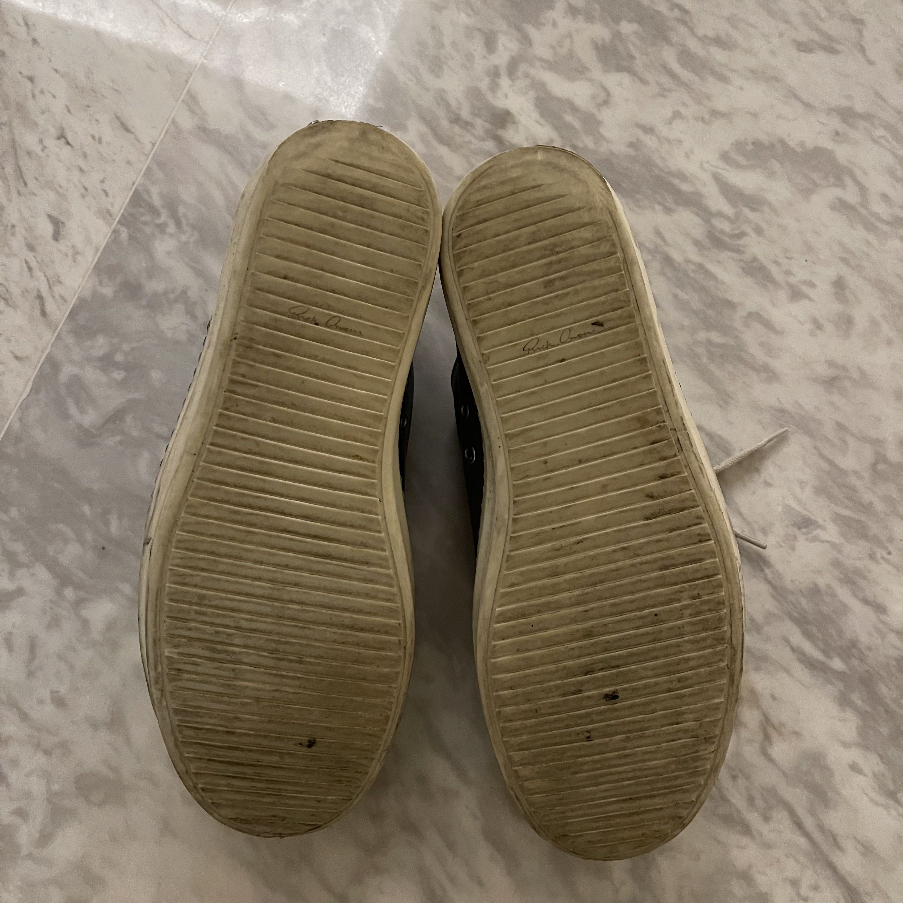 Rick Owens Rick Owens Ramones Grey Size US 12 / EU 45 - 5 Thumbnail