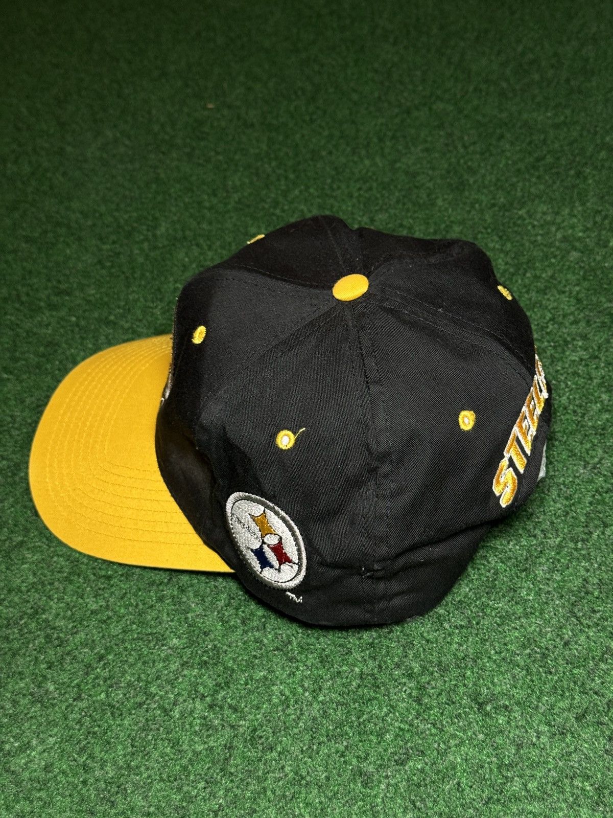 NFL × Starter × Vintage Vintage 90s Pittsburgh Steelers Team NFL Snapback Cap Hat Size ONE SIZE - 2 Thumbnail