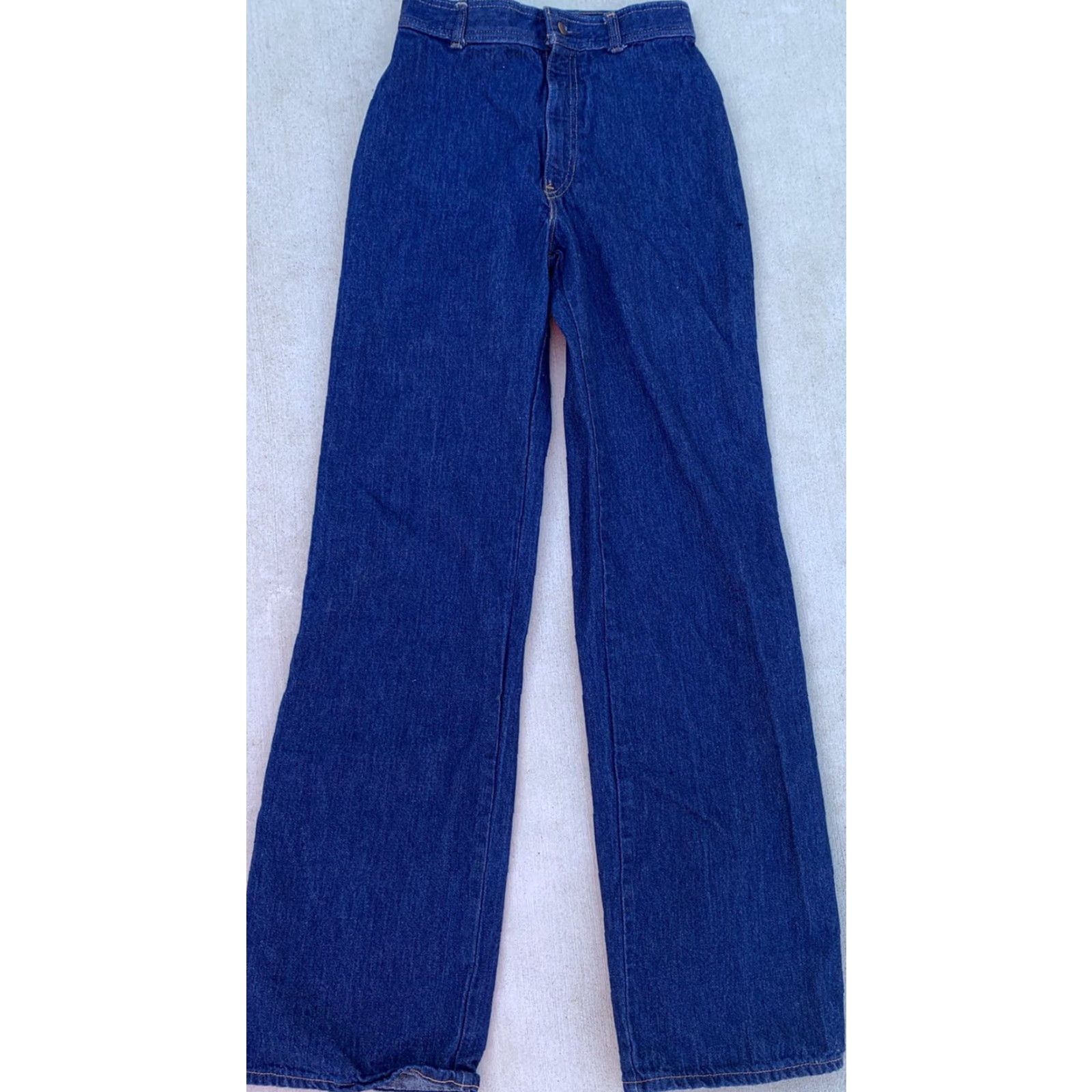 Levi's VINTAGE Levi’s Jeans High Waist 1970s 80s 70s Talon 42 Zipper Size 10 27” Waist Blue Denim Size 32" / US 10 / IT 46 - 4 Thumbnail