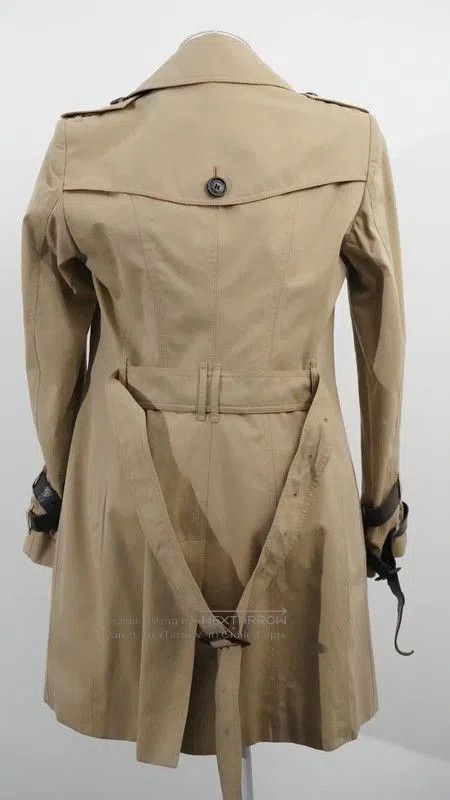 Burberry Burberry Women's Khaki Trench Coat. Size XL / US 12-14 / IT 48-50 - 2 Thumbnail