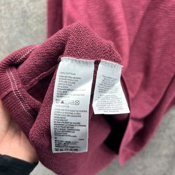 Tommy Bahama VINTAGE Tommy Bahama Sweater Mens XL Burgundy Pullover Crewneck Saltwater Tide Fleece Shirt Mens XL Red Size US XL / EU 56 / 4 - 5 Thumbnail