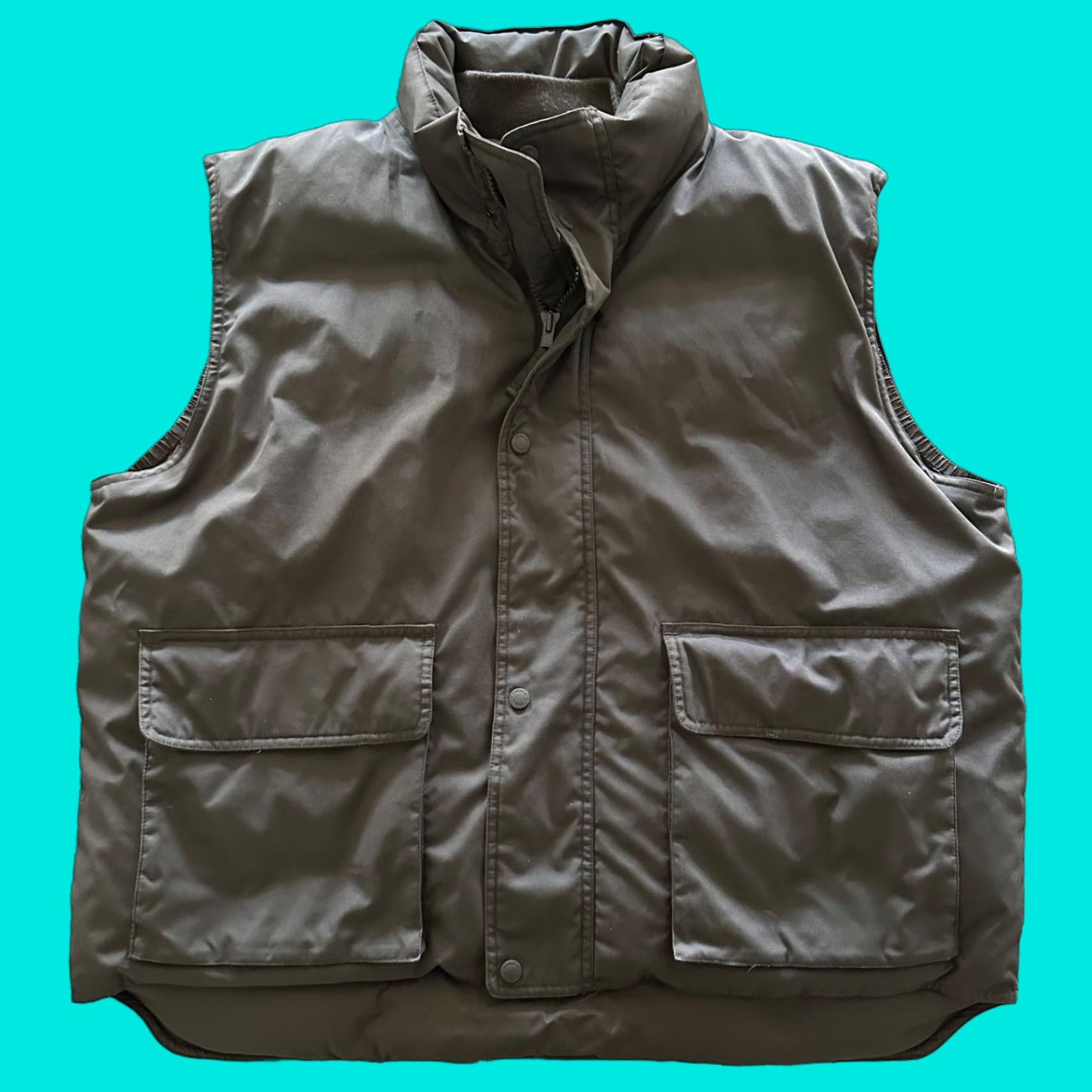 Vintage Cabela’s Vest Down 550 Premier 65% Cotton 35% Polyester Brown XL Men’s Regular Zip Full-Weight Puffer Jacket Fashion: 550 Size US XL / EU 56 / 4 - 1 Thumbnail