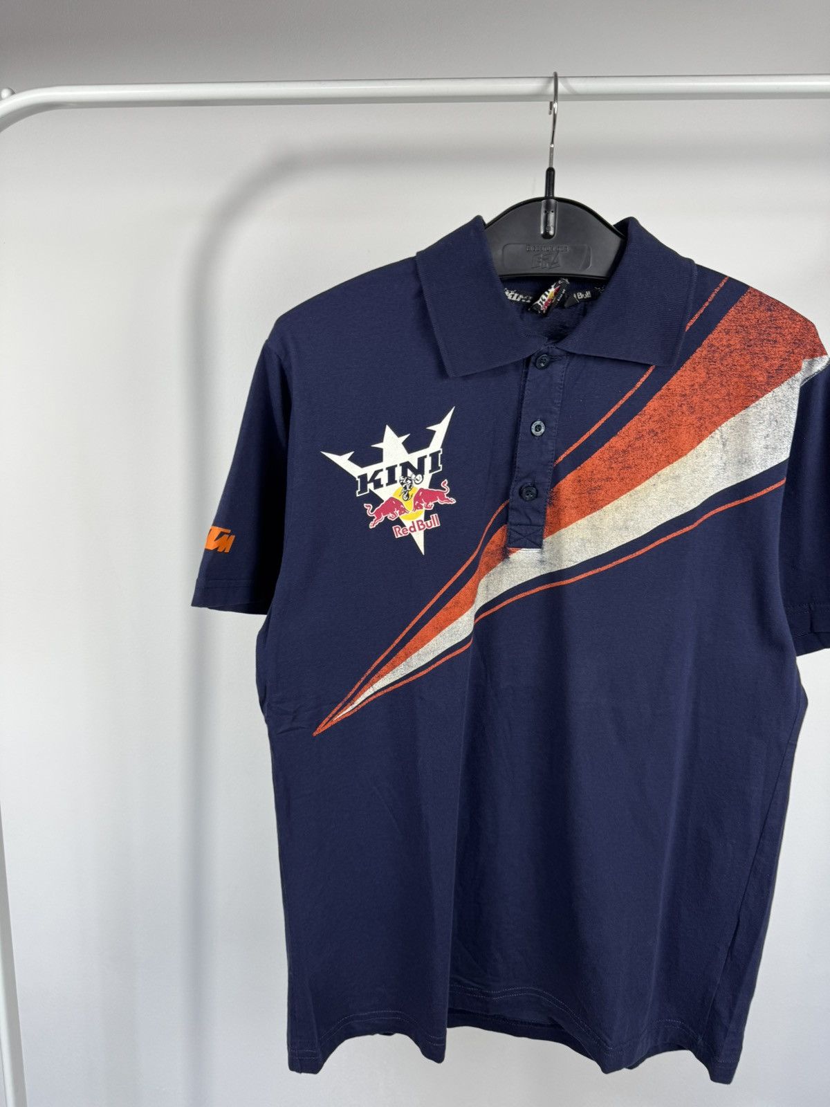Red Bull Vintage KINI Red Bull KTM Racing Polo Shirt Motocross Biker Size US S / EU 44-46 / 1 - 2 Thumbnail