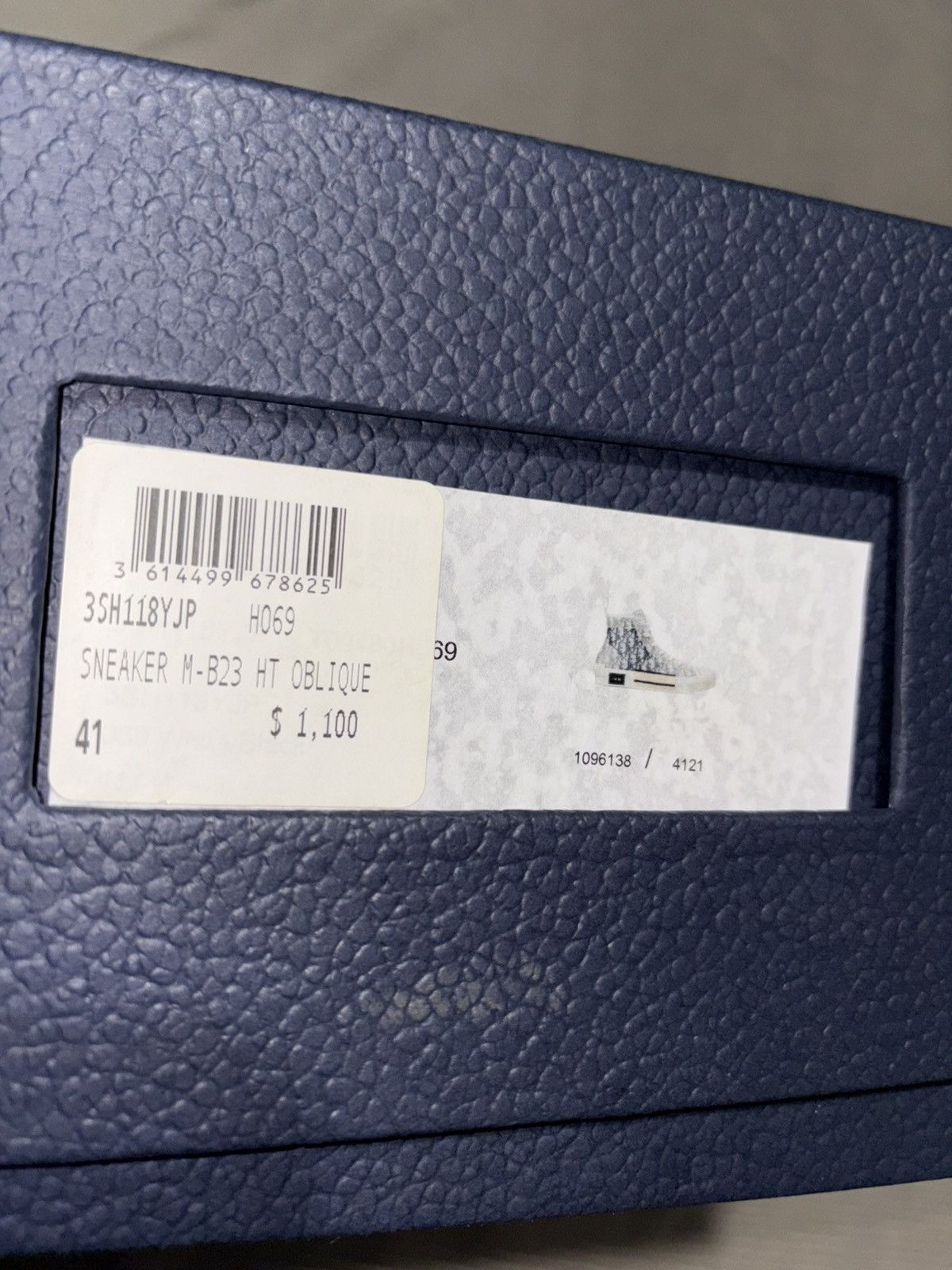 Dior 8 41 Dior B23 Oblique High Top Sneaker Trainer Converse logo Size US 8 / EU 41 - 9 Thumbnail