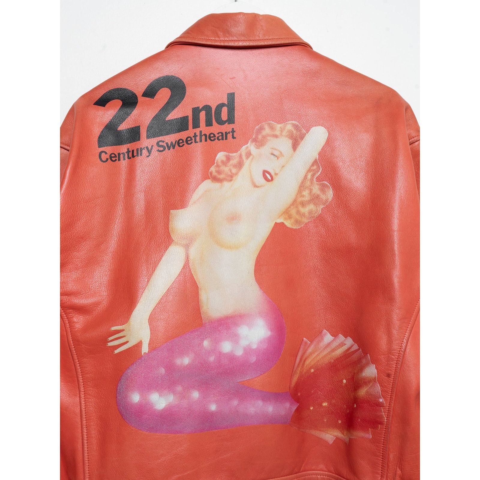Yohji Yamamoto AW91 22nd Century Sweetheart Leather Jacket Size US M / EU 48-50 / 2 - 3 Thumbnail
