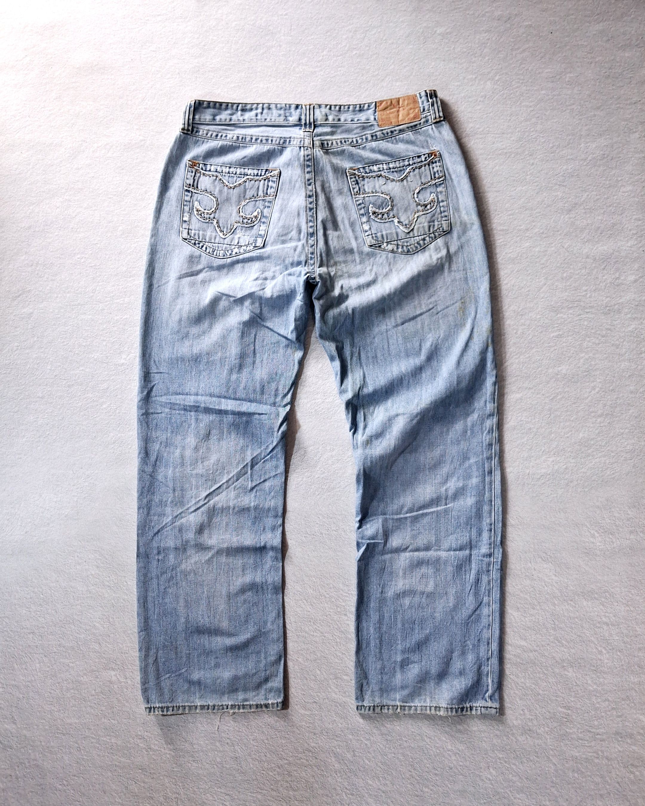 Marc Ecko MARC ECKO REGULER DENIM JEANS Size US 36 / EU 52 - 11 Thumbnail