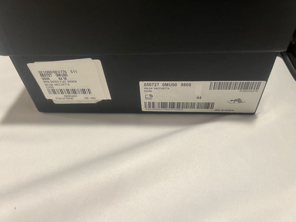 Saint Laurent Paris Saint Laurent men’s sandals . 44/11. $890 Size US 11 / EU 44 - 2 Thumbnail
