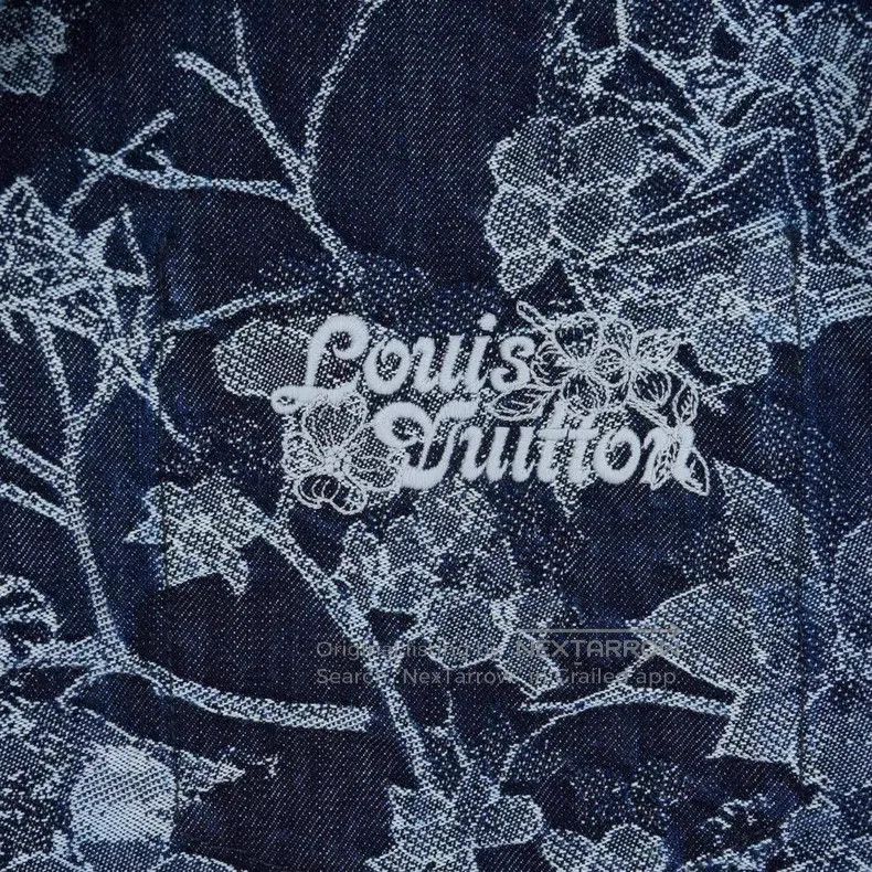 Louis Vuitton Louis Vuitton 24 Fall/Winter New Black Plant Print Full Pr Size US XL / EU 56 / 4 - 4 Thumbnail