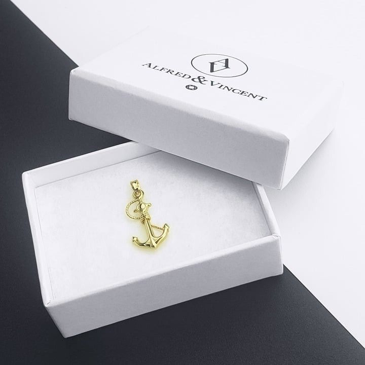 Other Anchor Navy Seaman Charm Pendant 14k Yellow Gold Nautical Size ONE SIZE - 3 Thumbnail