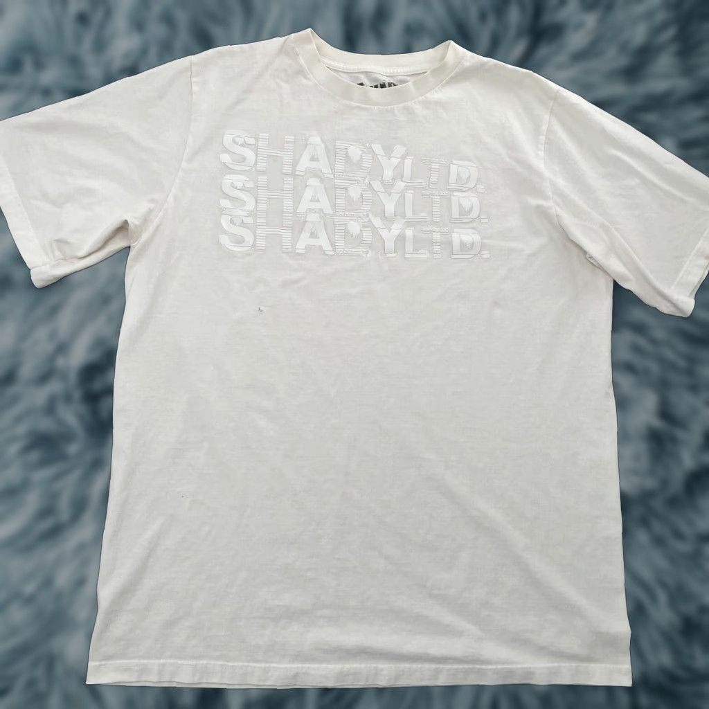 Vintage VINTAGE Eminem Slim Shady Shirt Mens XL White Crew Neck Short Sleeve Logo 90s Hip Hop Music T-Shirt XL Mens Size US XL / EU 56 / 4 - 1 Thumbnail