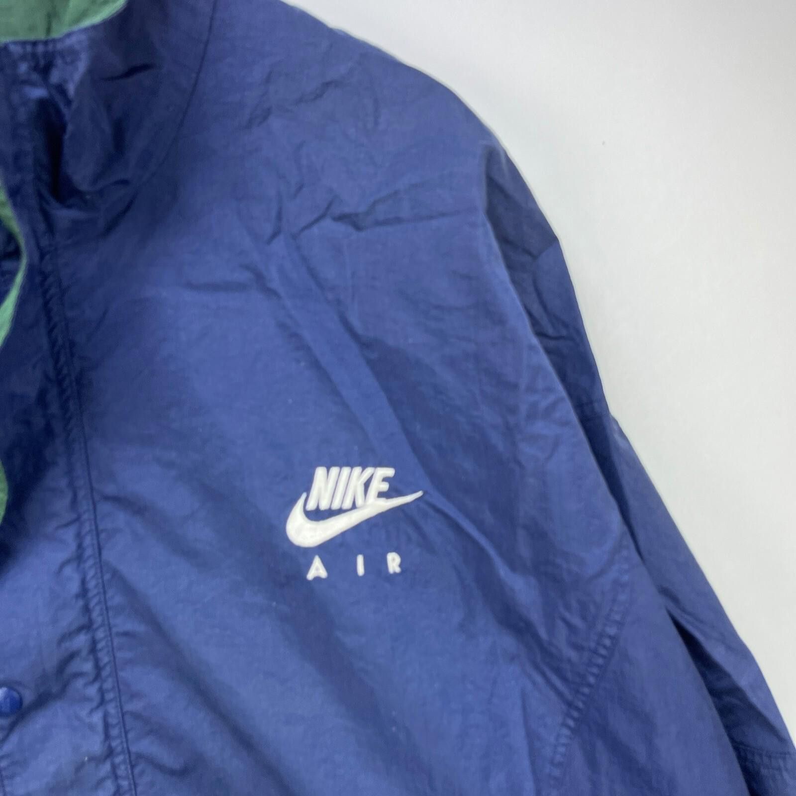 Nike Vintage 90s Nike Air Windbreaker Anorak Jacket 2XL Size US XXL / EU 58 / 5 - 3 Thumbnail