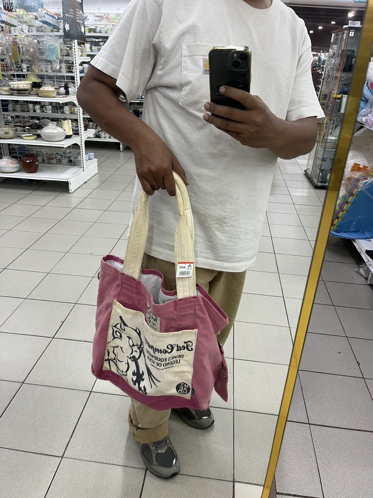Tedman Rare Tedman Tote Bag Size ONE SIZE - 19 Thumbnail