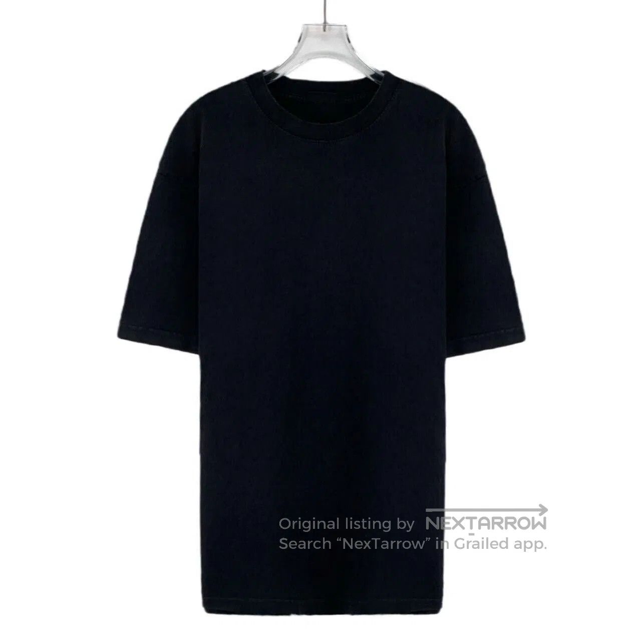 Balenciaga balenciaga black logo crystal cotton t-shirt. Size US XS / EU 42 / 0 - 1 Thumbnail