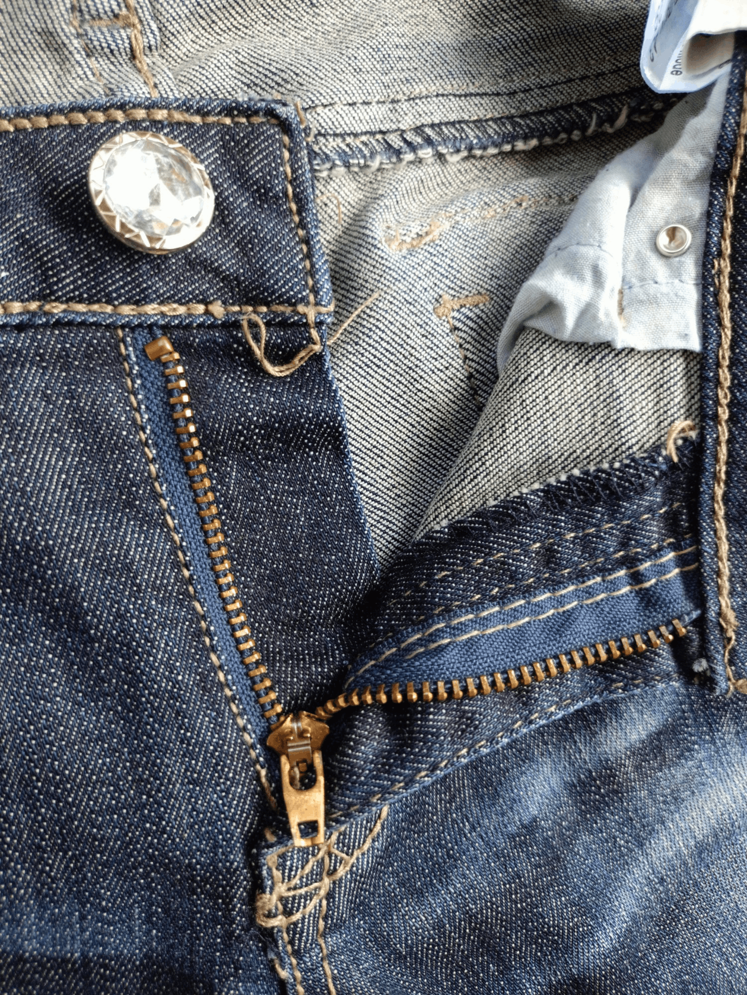 Japanese Brand × Vintage Machine Classic Japanese Jeans Vintage Denim Size 28" / US 6 / IT 42 - 6 Thumbnail