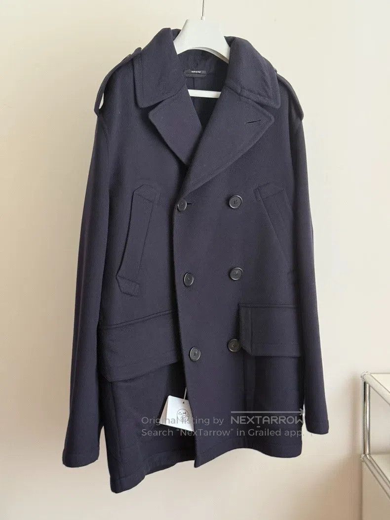 Hermes Hermes Men's Cashmere Overcoat Size US S / EU 44-46 / 1 - 1 Thumbnail