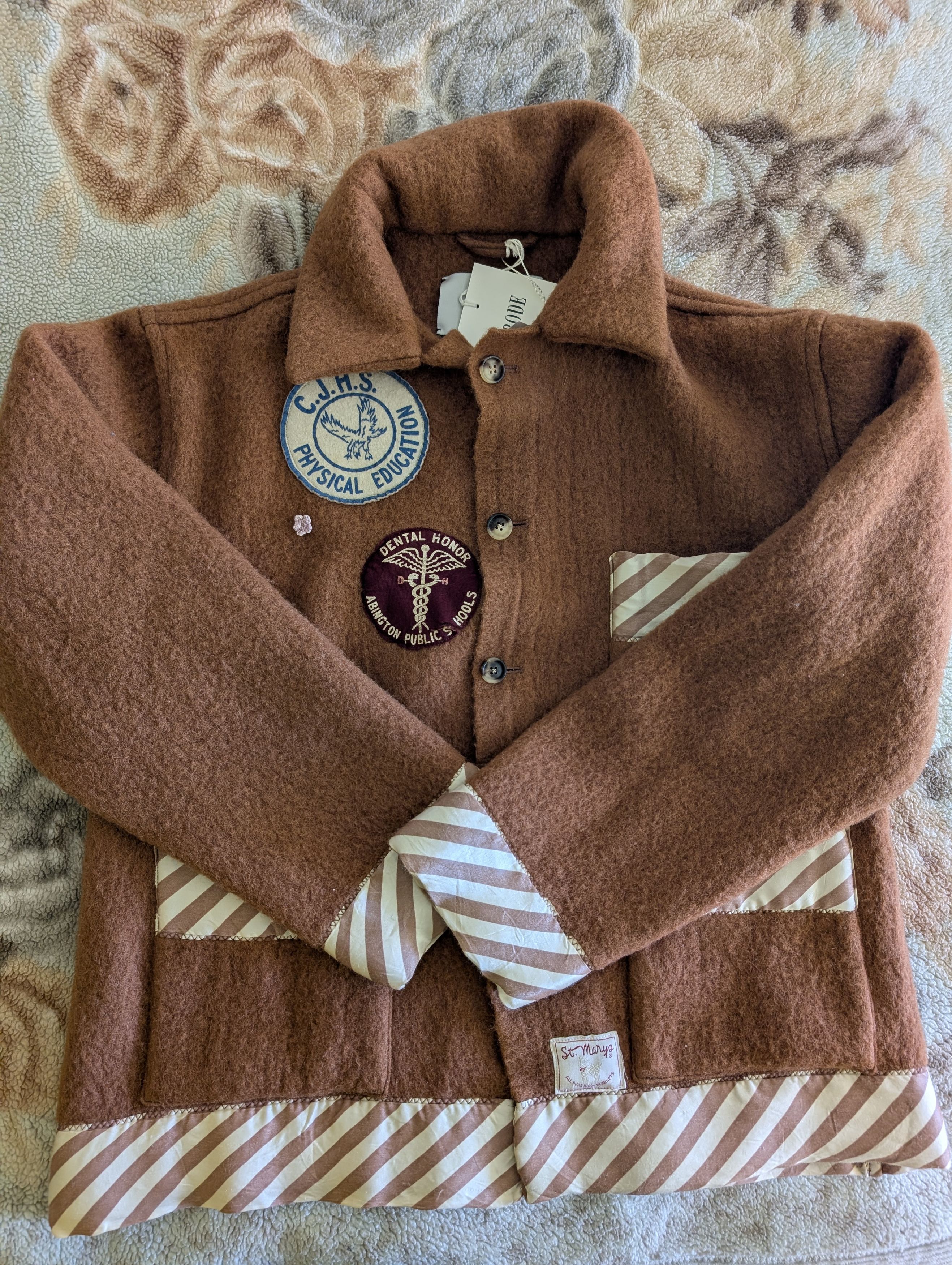 Bode Bode Merino Wool Carriage Horse Cape (sz L/XL) | Grailed