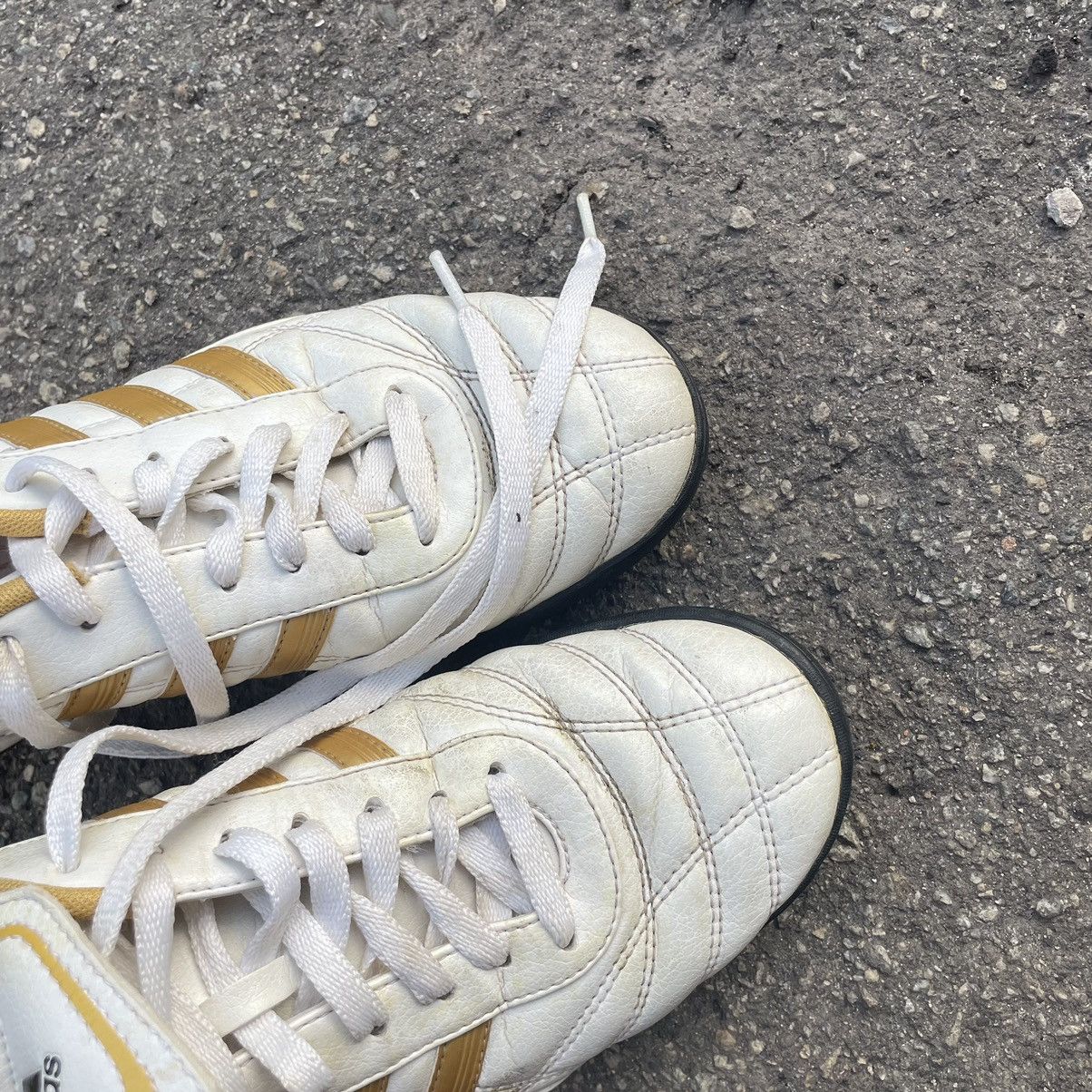 Adidas × Pro Player × Vintage Adidas Mundial goal train Leather boots Shoes predator turf Size US 7.5 / EU 40-41 - 4 Thumbnail