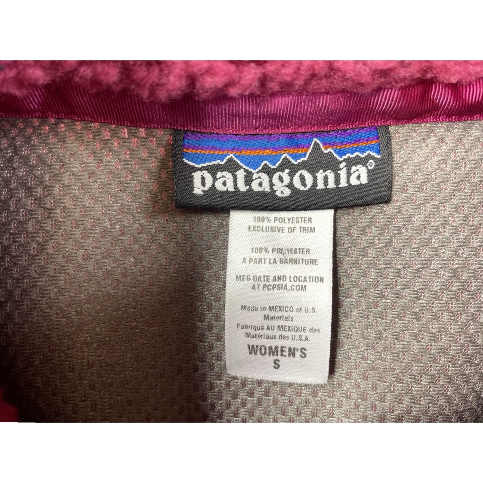 Patagonia Patagonia Jacket Full Zip Fleece Retro X Pink Womens Small 23071 Size S / US 4 / IT 40 - 3 Thumbnail