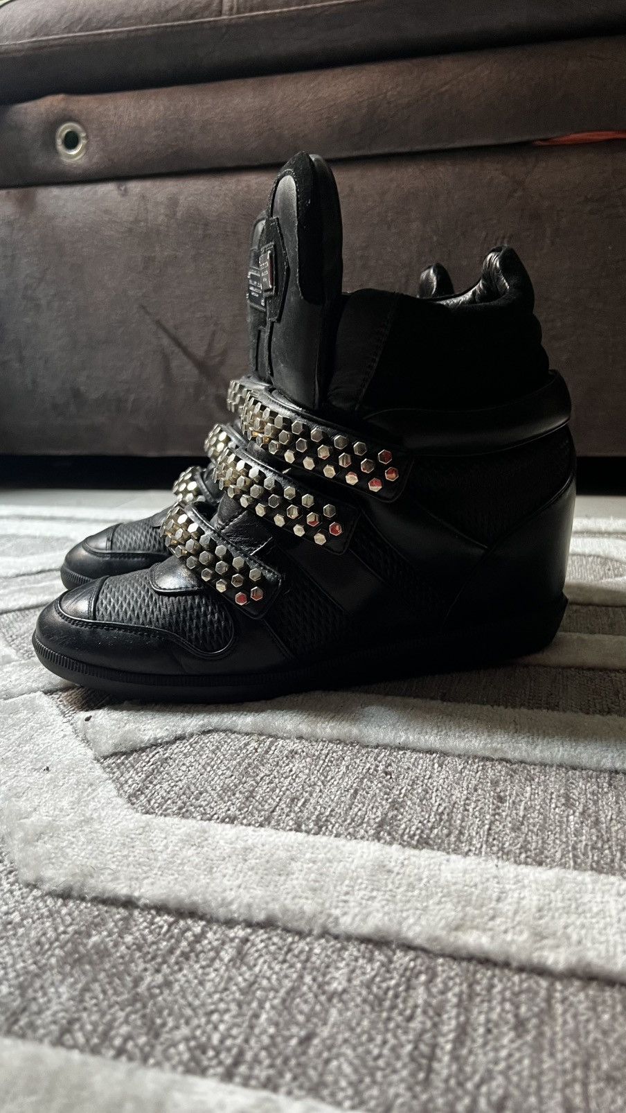 Philipp Plein Philip Plein High Top Sneakers Size US 10 / IT 40 - 3 Thumbnail